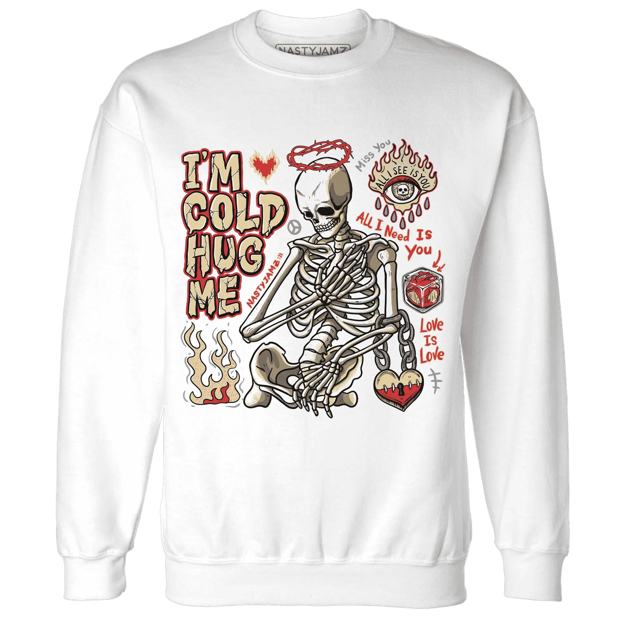 Dunk-Strawberry-Waffle-Sweatshirt-Match-Im-Cold-Hug-Me