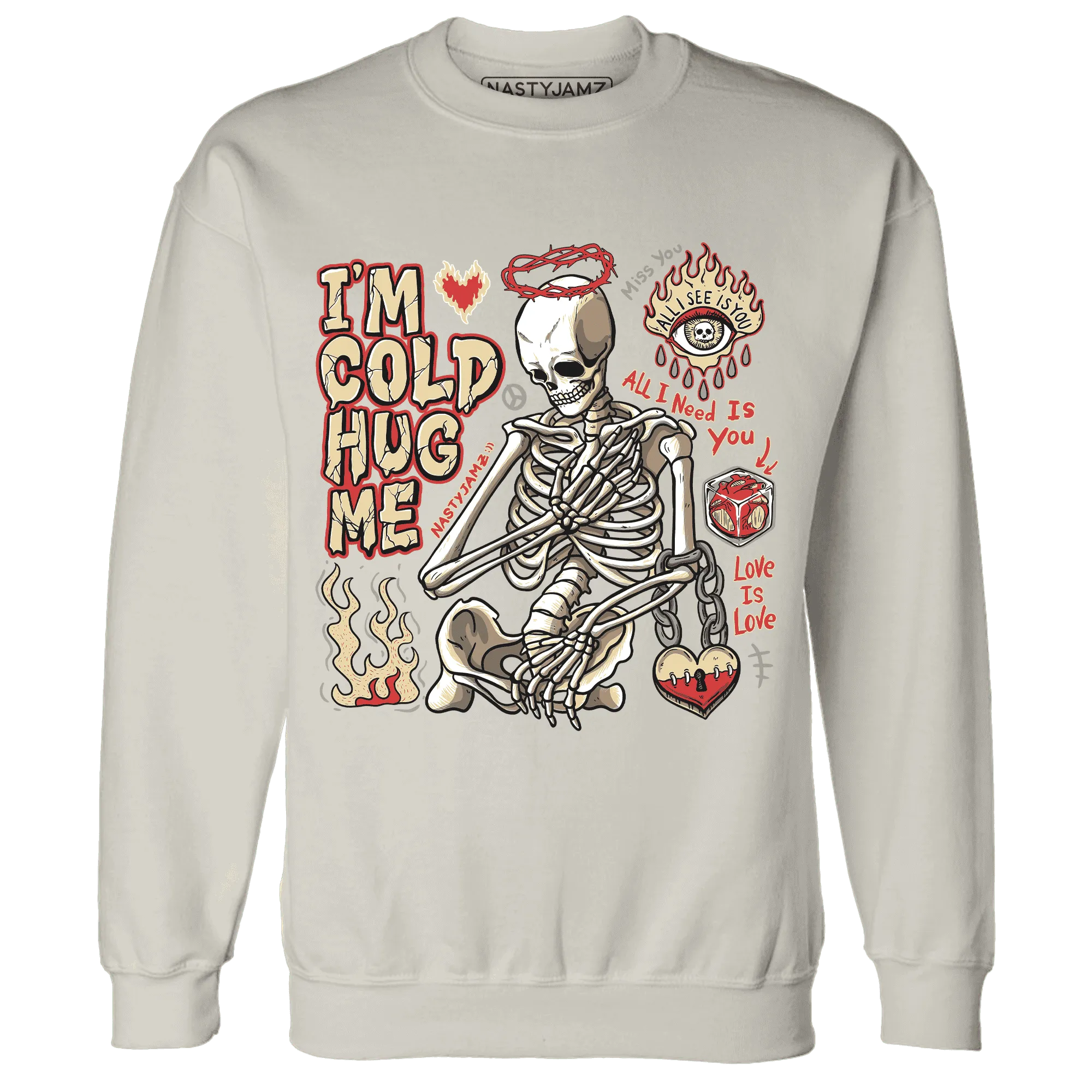 Dunk-Strawberry-Waffle-Sweatshirt-Match-Im-Cold-Hug-Me