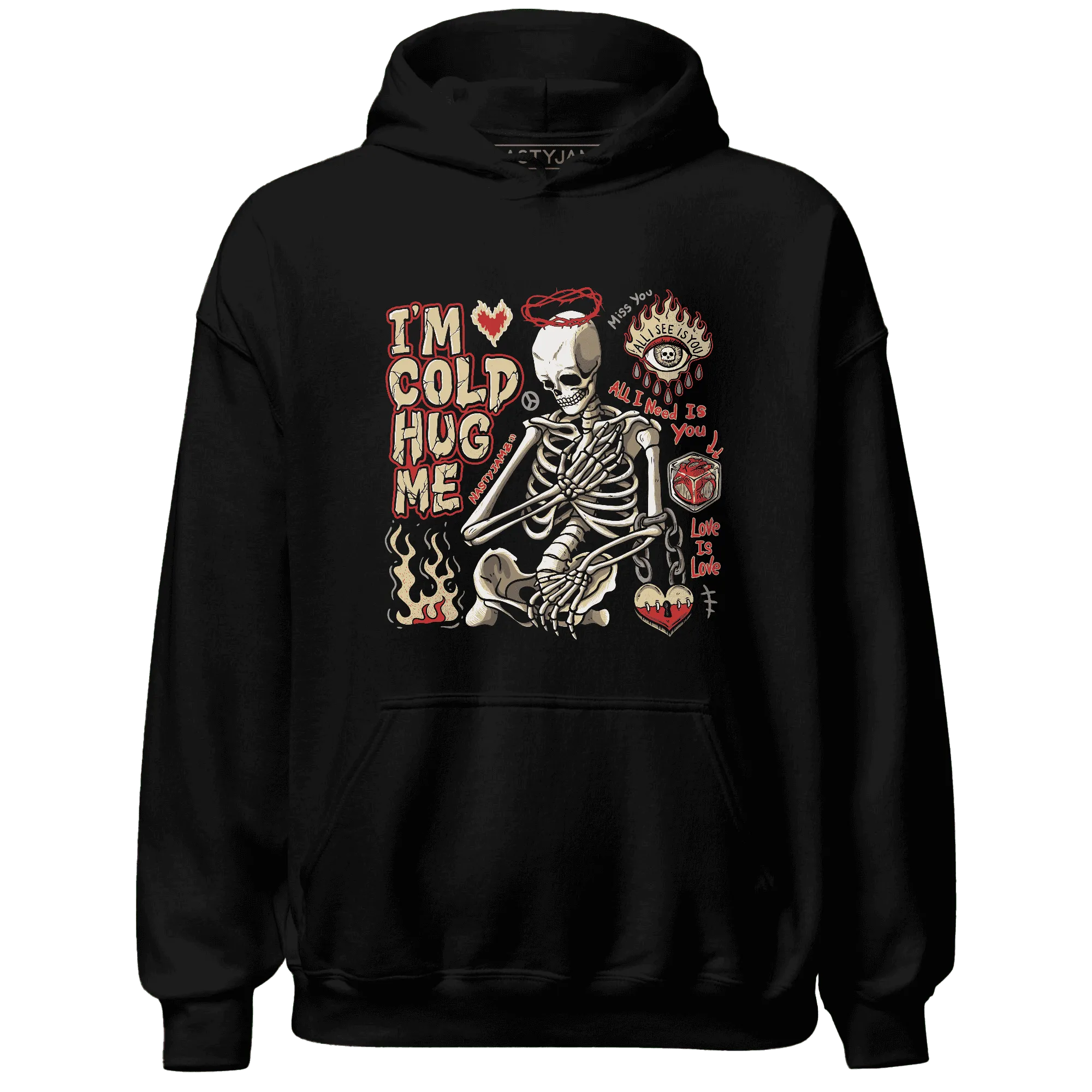 Dunk-Strawberry-Waffle-Hoodie-Match-Im-Cold-Hug-Me