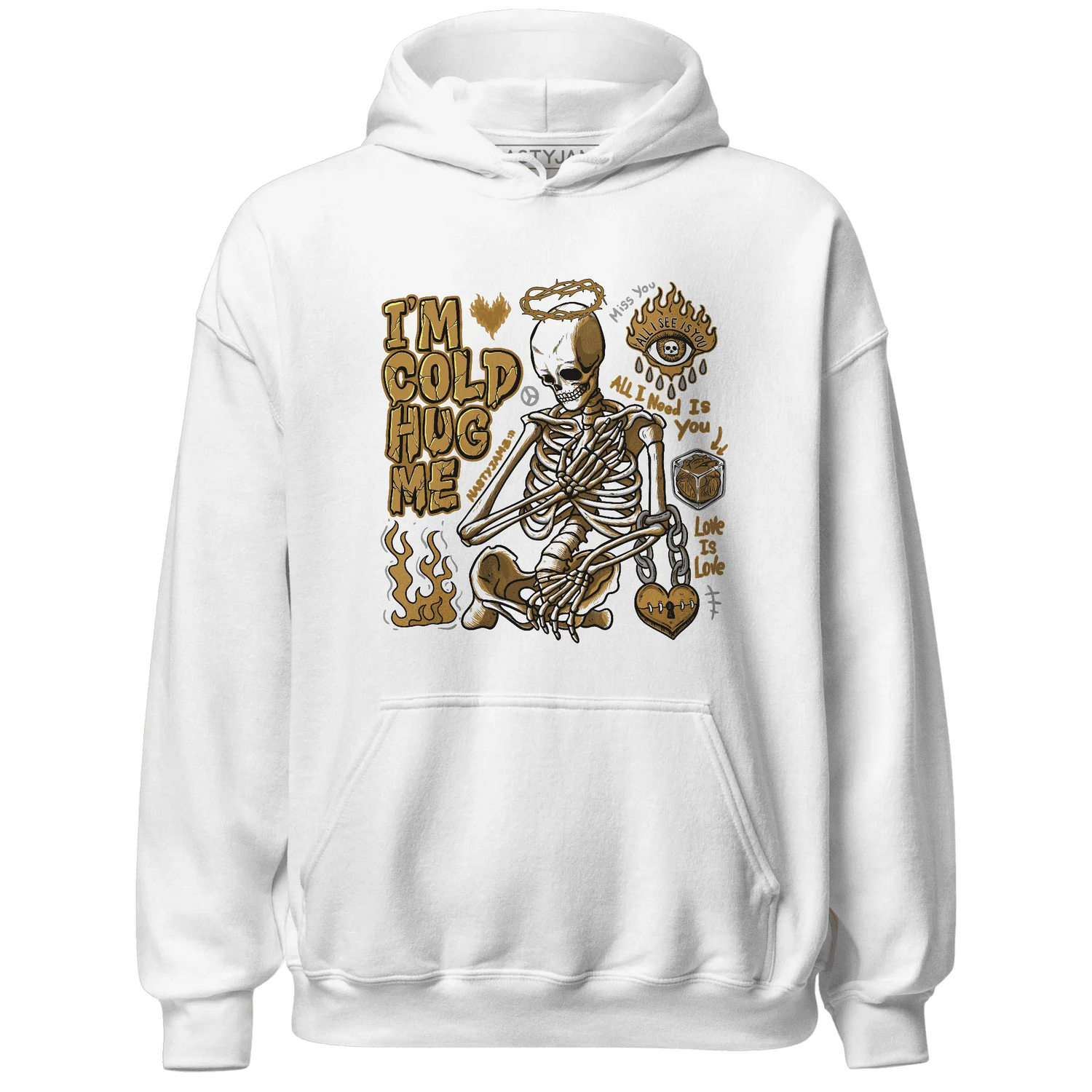 Wheat-13s-NastyJamz-Hoodie-Match-Im-Cold-Hug-Me