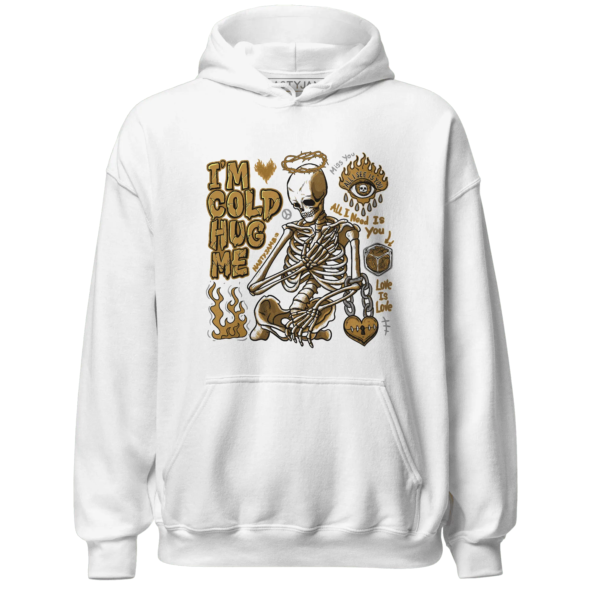 Wheat-13s-NastyJamz-Hoodie-Match-Im-Cold-Hug-Me