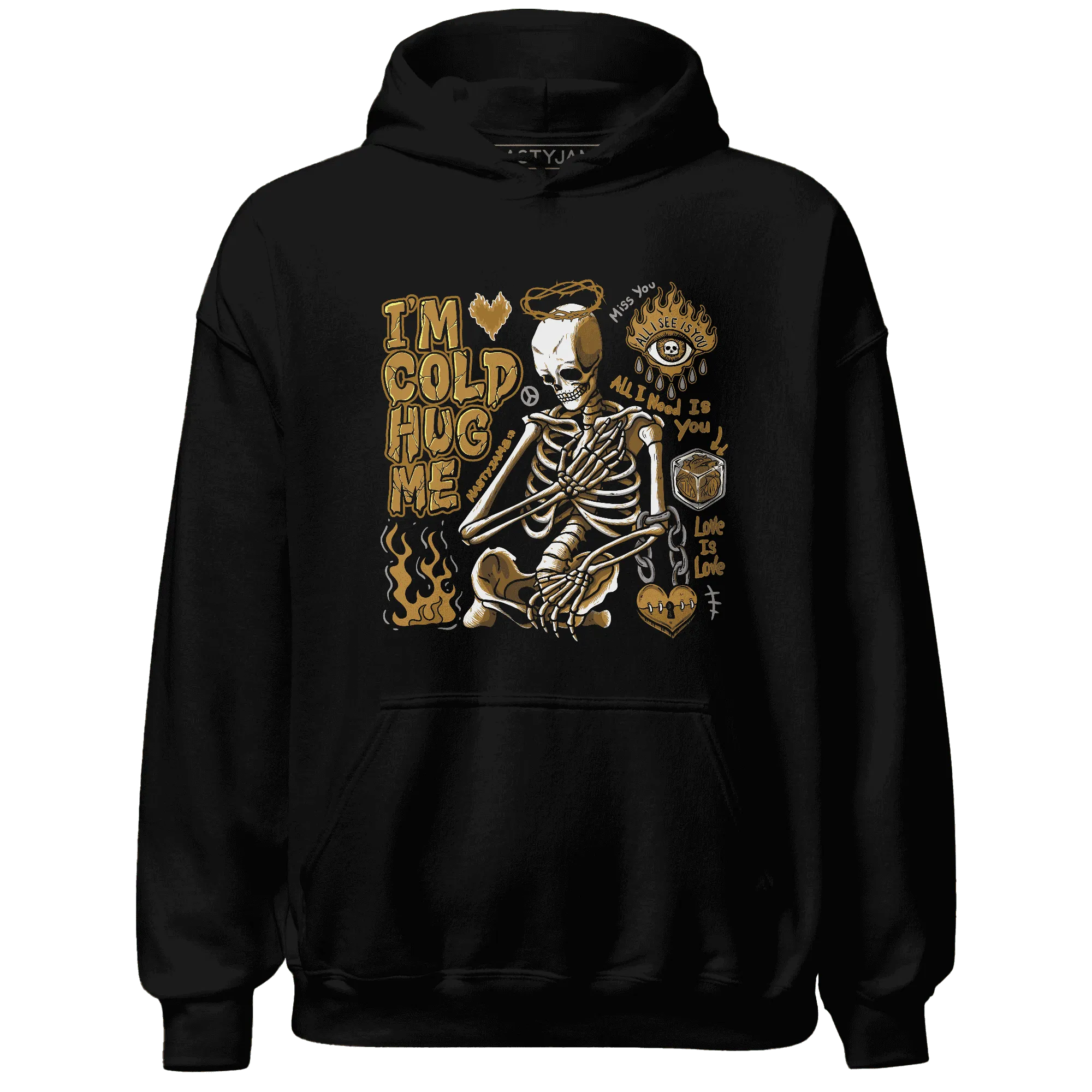 Wheat-13s-NastyJamz-Hoodie-Match-Im-Cold-Hug-Me
