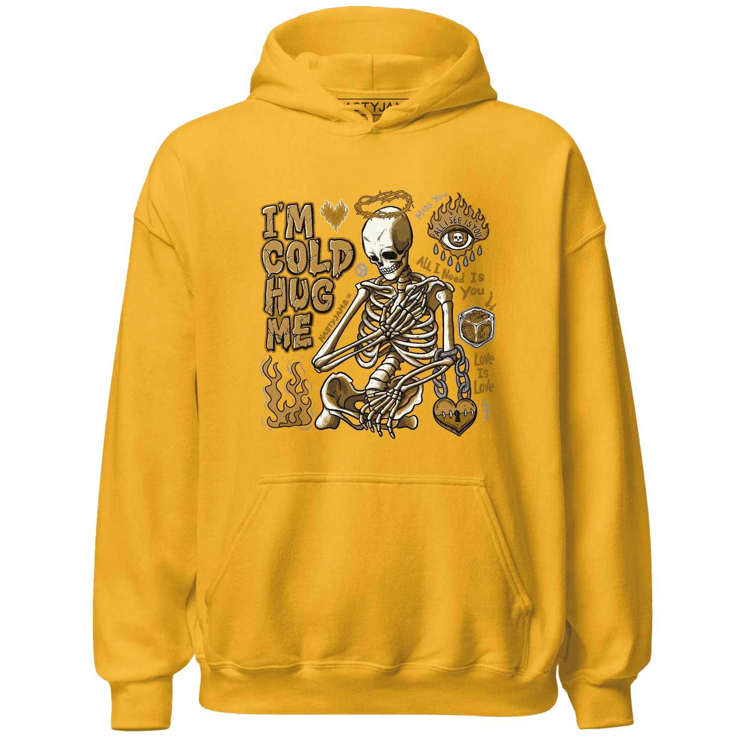 Wheat-13s-NastyJamz-Hoodie-Match-Im-Cold-Hug-Me
