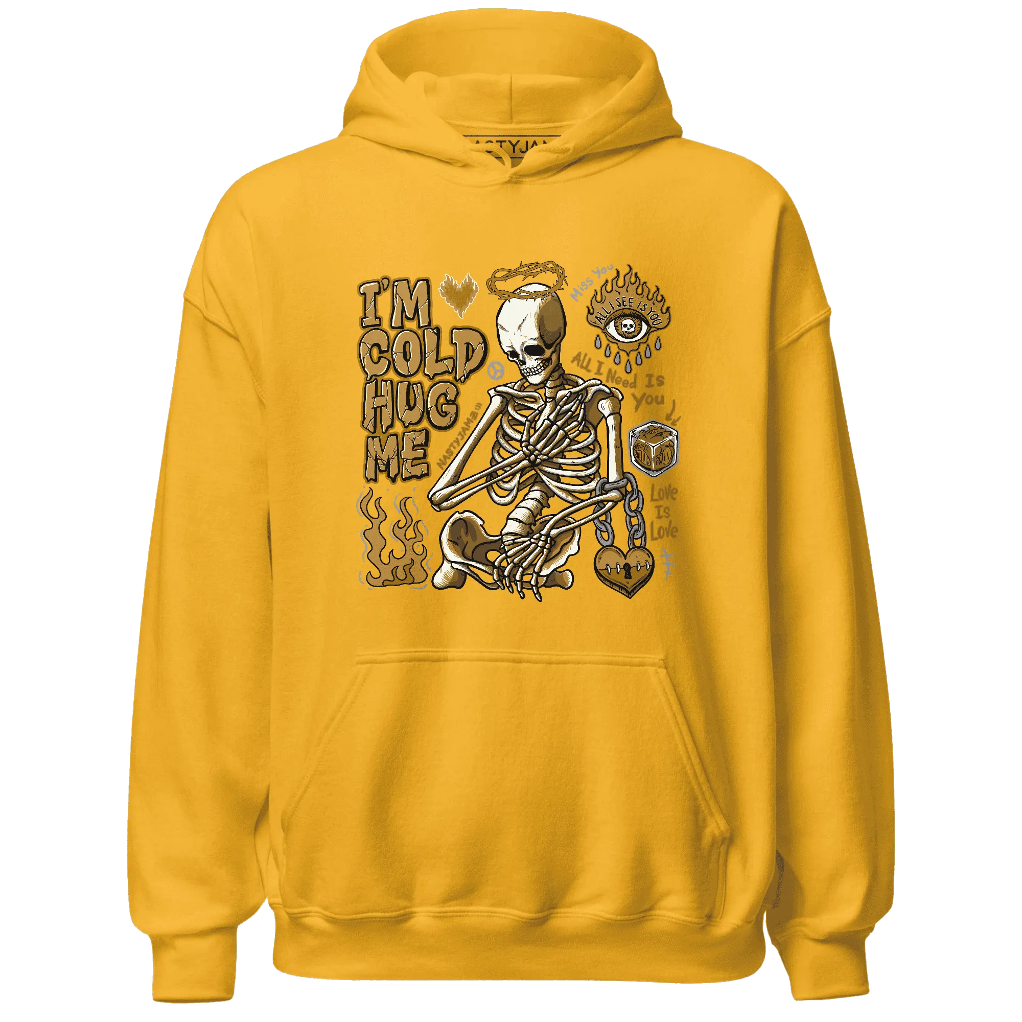 Wheat-13s-NastyJamz-Hoodie-Match-Im-Cold-Hug-Me