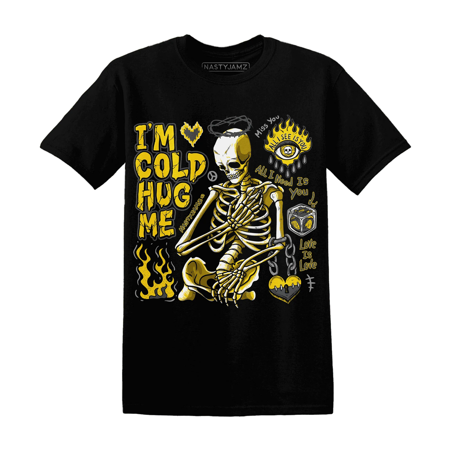 Thunder-4s-NastyJamz-T-Shirt-Match-Im-Cold-Hug-Me