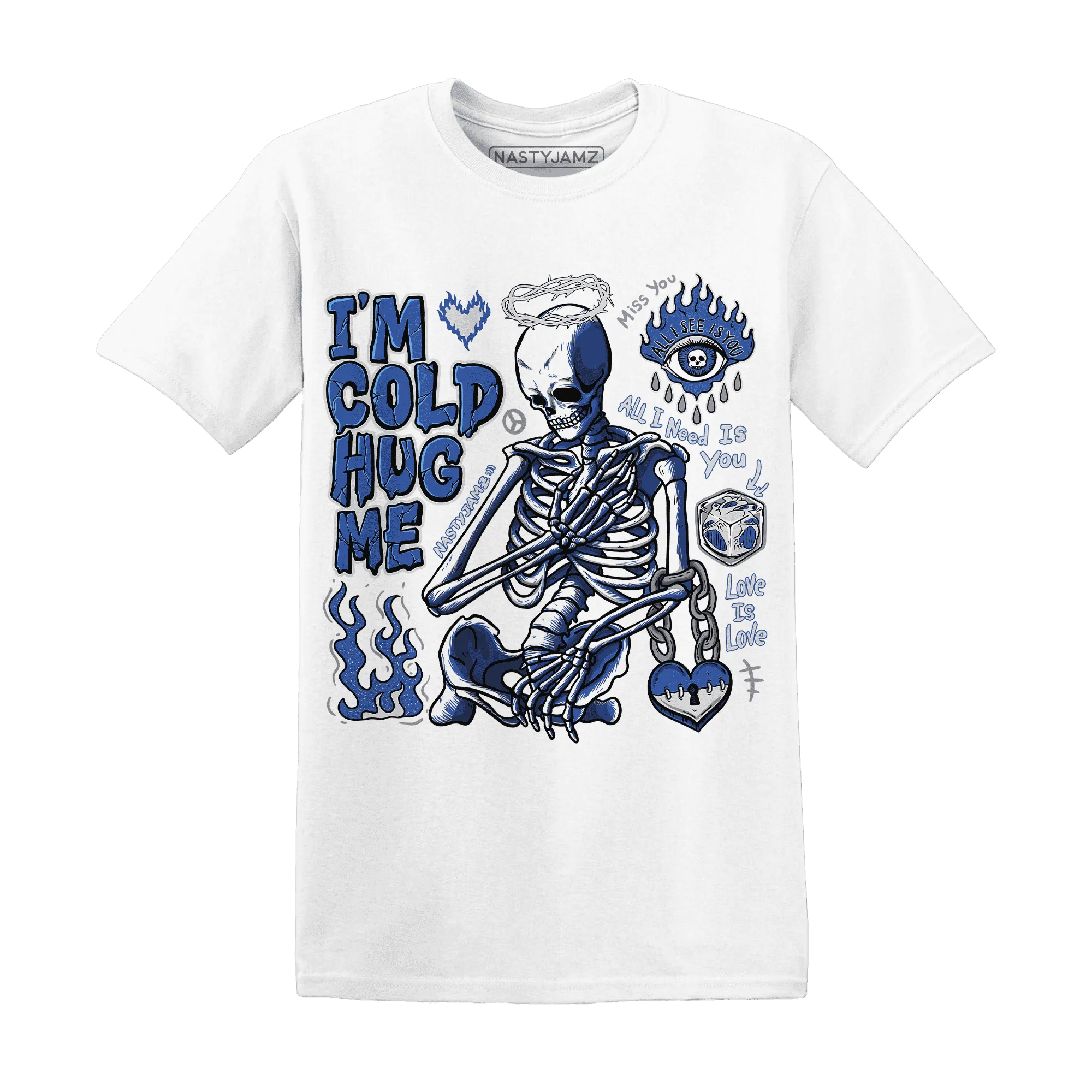 VaporMax-Game-Royal-Blue-NastyJamz-T-Shirt-Match-Im-Cold-Hug-Me
