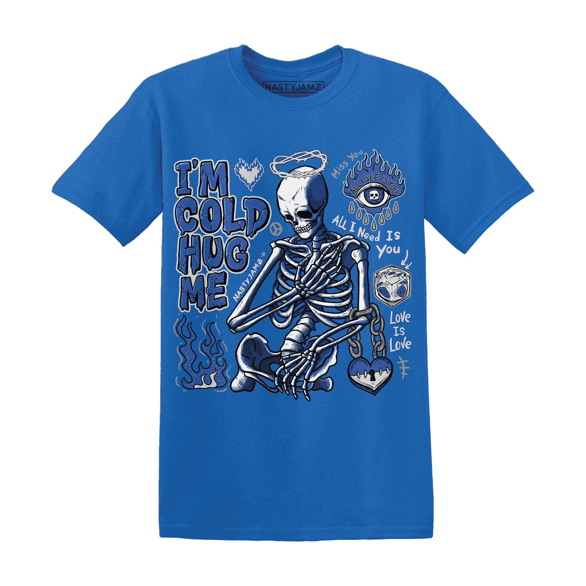 VaporMax-Game-Royal-Blue-NastyJamz-T-Shirt-Match-Im-Cold-Hug-Me