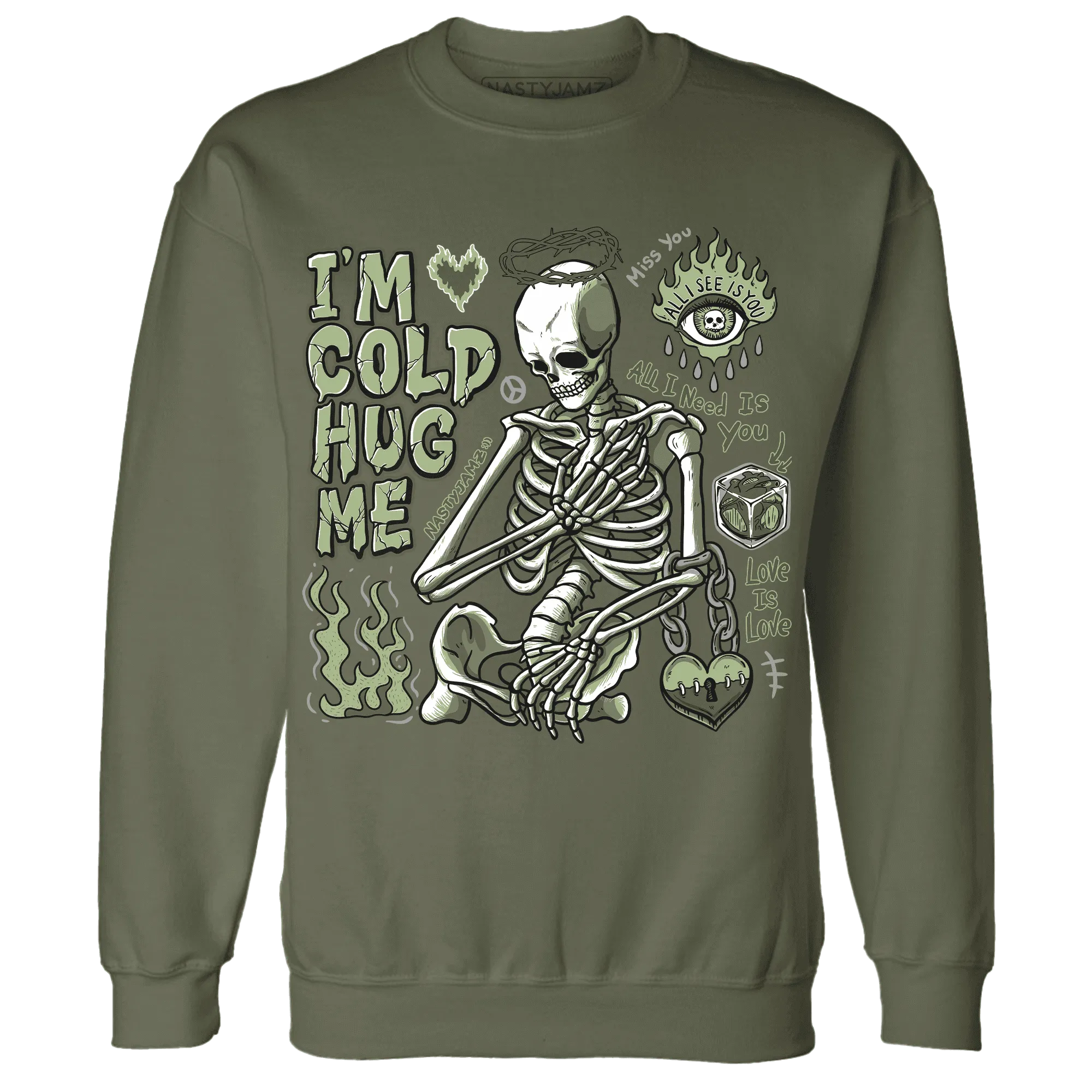 VaporMax-Plus-Alligator-NastyJamz-Sweatshirt-Match-Im-Cold-Hug-Me