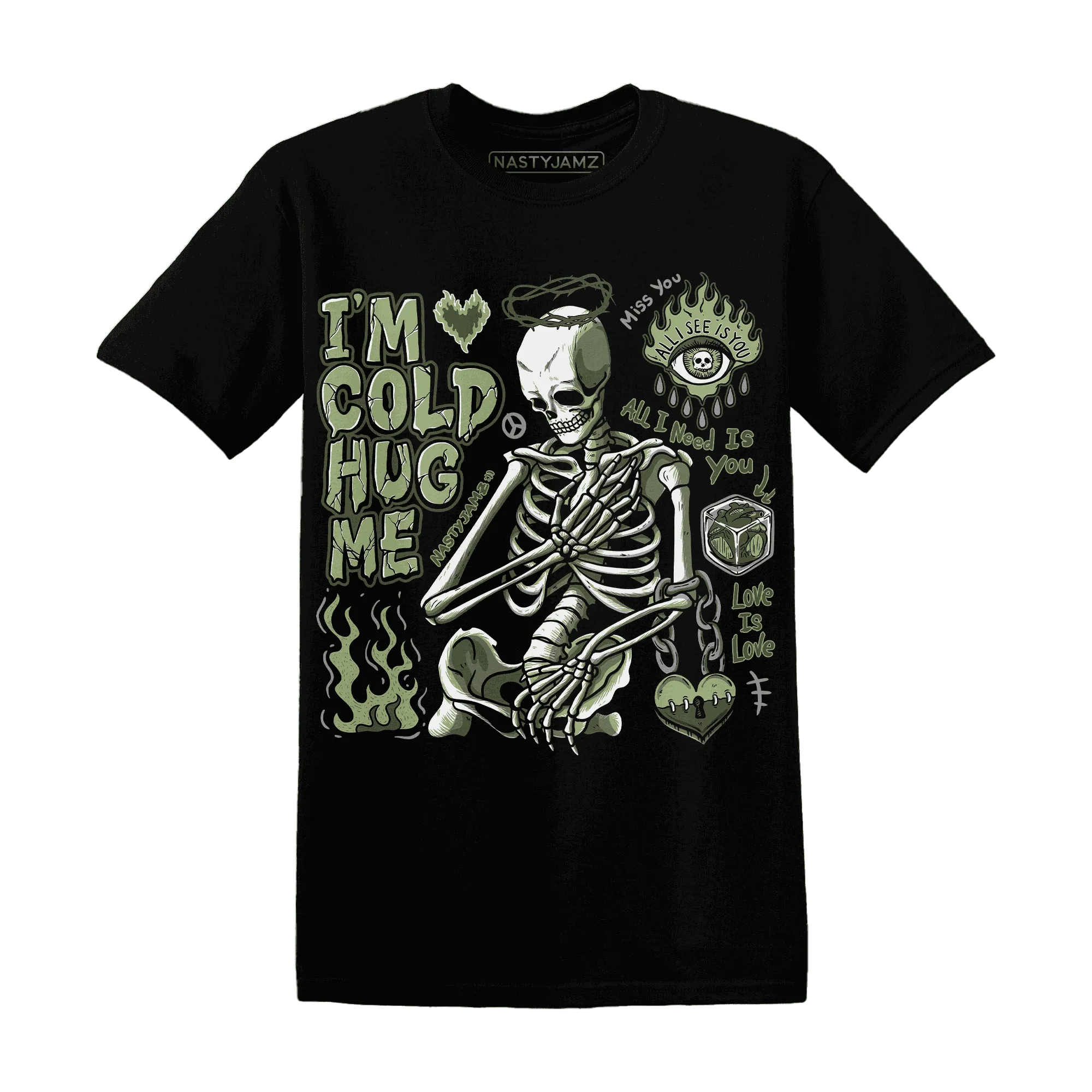 VaporMax-Plus-Alligator-NastyJamz-T-Shirt-Match-Im-Cold-Hug-Me