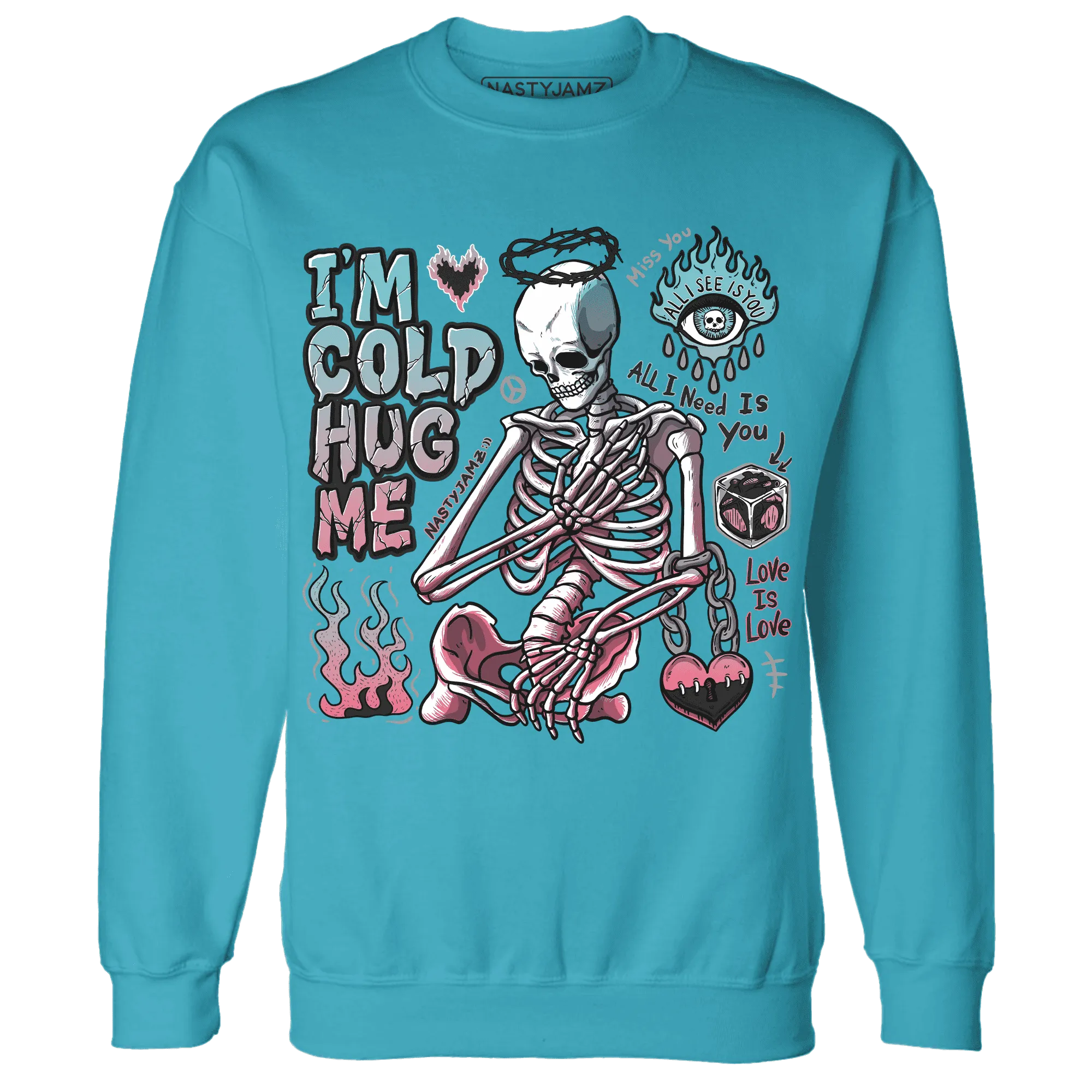 VaporMax-Plus-South-Beach-NastyJamz-Sweatshirt-Match-Im-Cold-Hug-Me