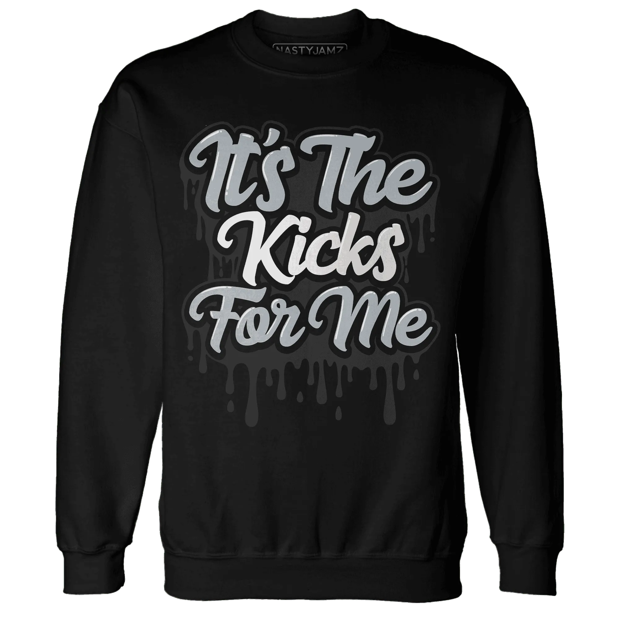 Wolf-Grey-12s-NastyJamz-Sweatshirt-Match-Its-The-Kicks
