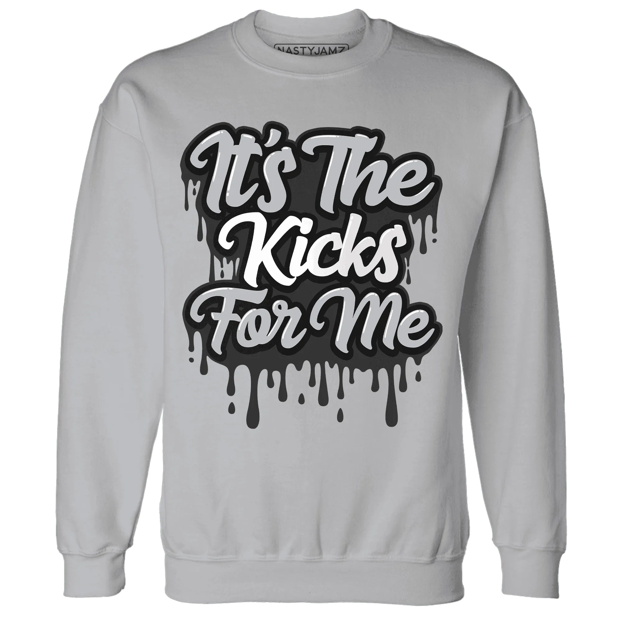 Wolf-Grey-12s-NastyJamz-Sweatshirt-Match-Its-The-Kicks