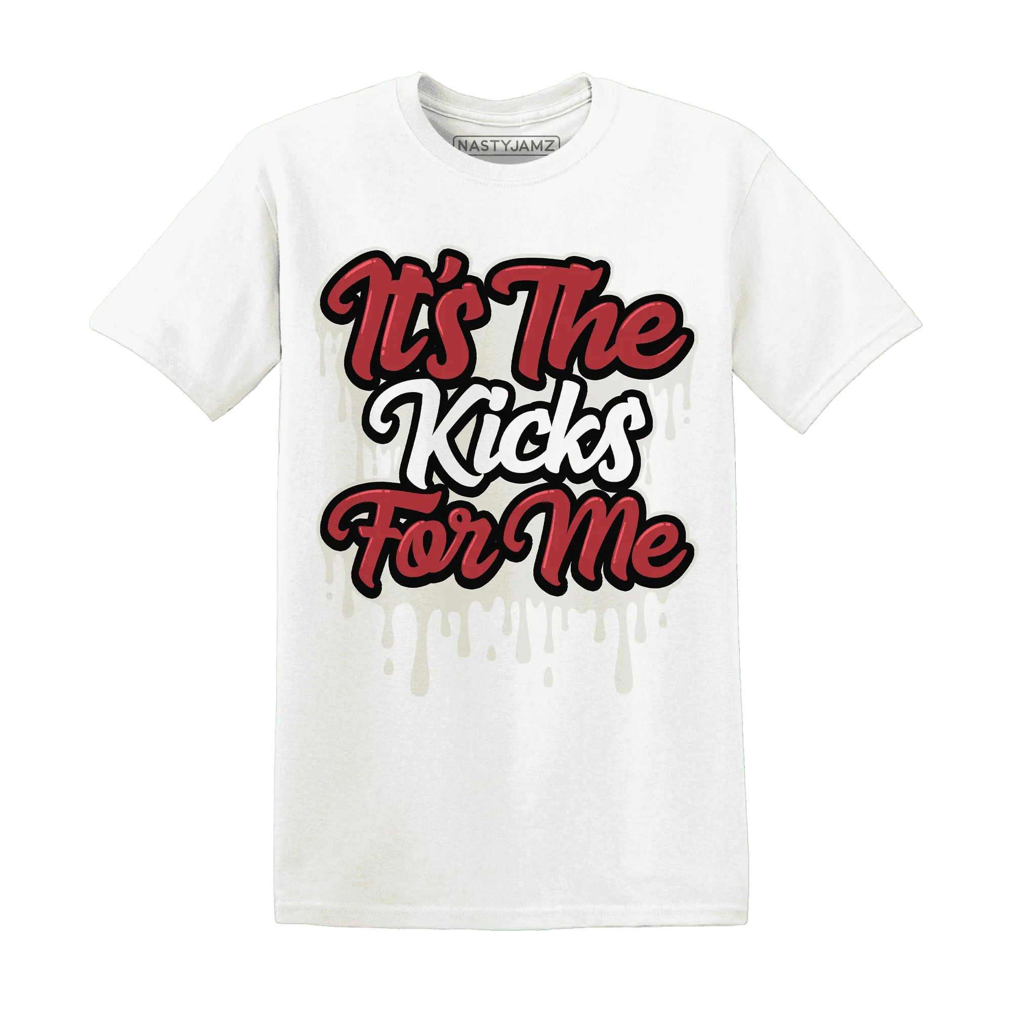 Black-Toe-Reimagined-Red-White-1s-T-Shirt-Match-Its-The-Kicks