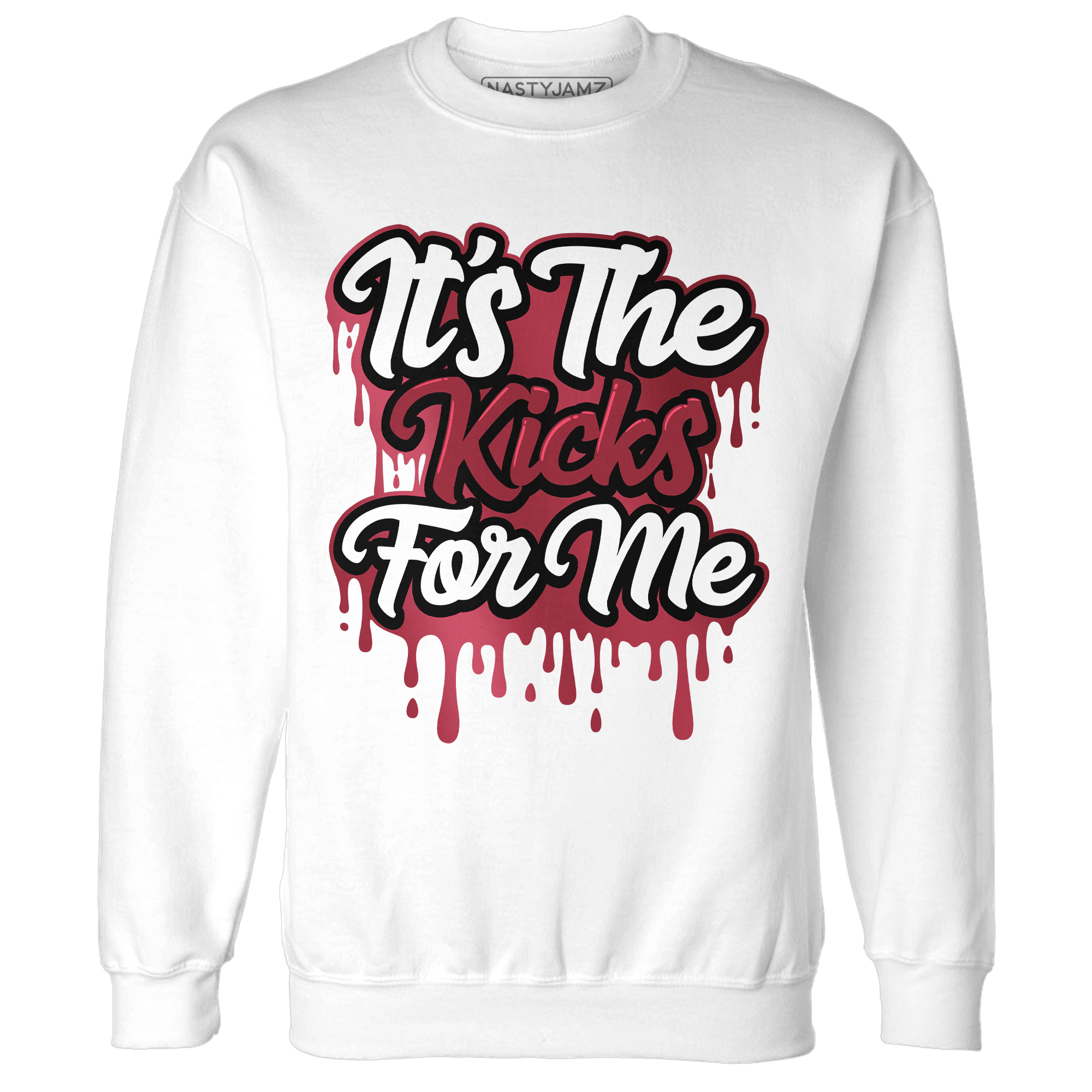 High 85 Metallic Burgundy 1s Sweatshirt Match Its The Kicks - NastyJamz