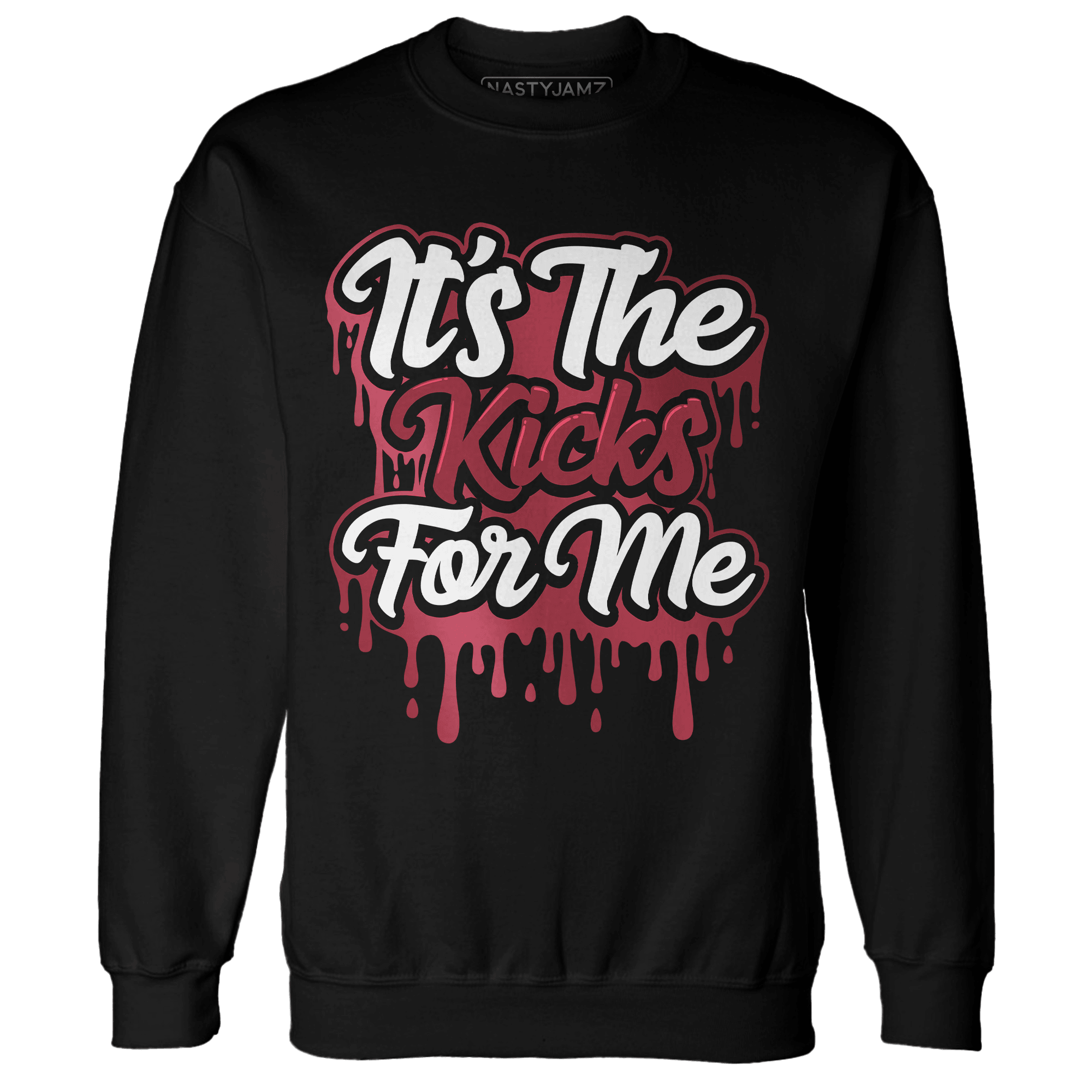 High 85 Metallic Burgundy 1s Sweatshirt Match Its The Kicks - NastyJamz