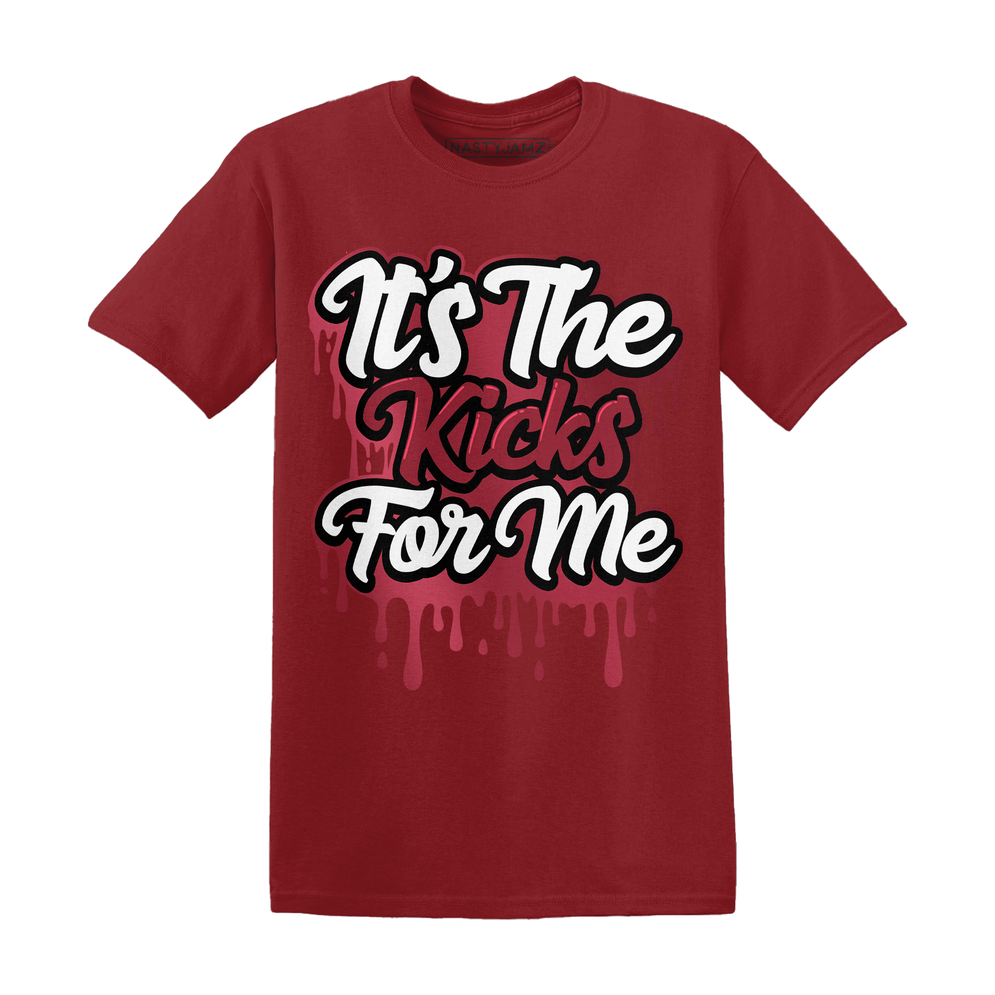 High 85 Metallic Burgundy 1s T Shirt Match Its The Kicks - NastyJamz