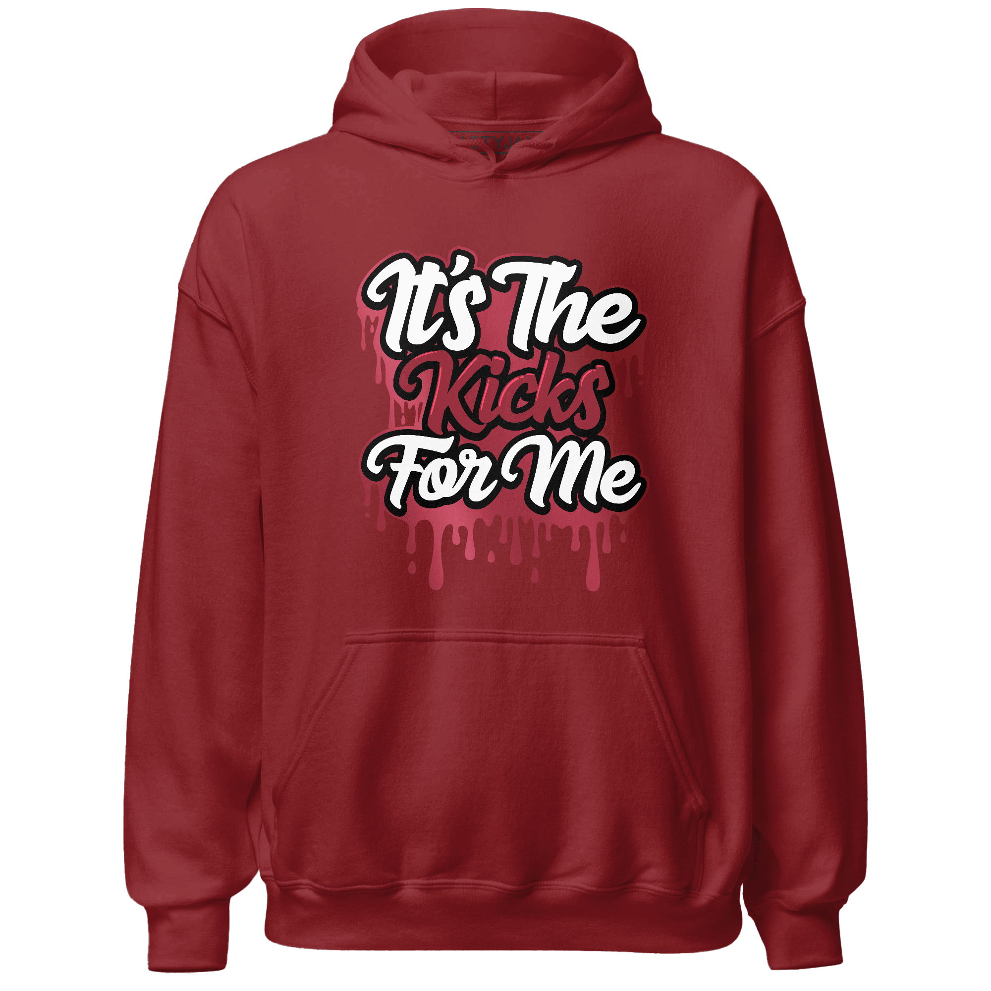 High 85 Metallic Burgundy 1s Hoodie Match Its The Kicks - NastyJamz