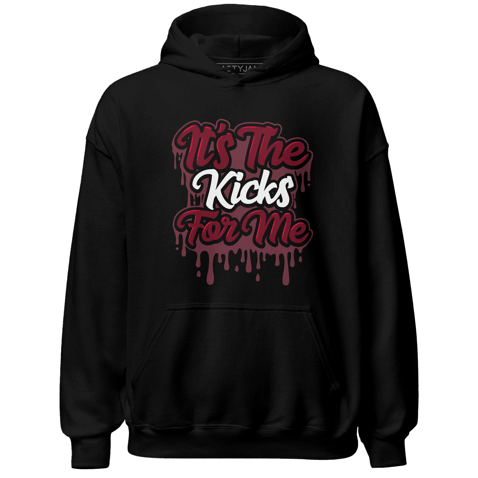 High White Team Red 1s Hoodie Match Its The Kicks - NastyJamz