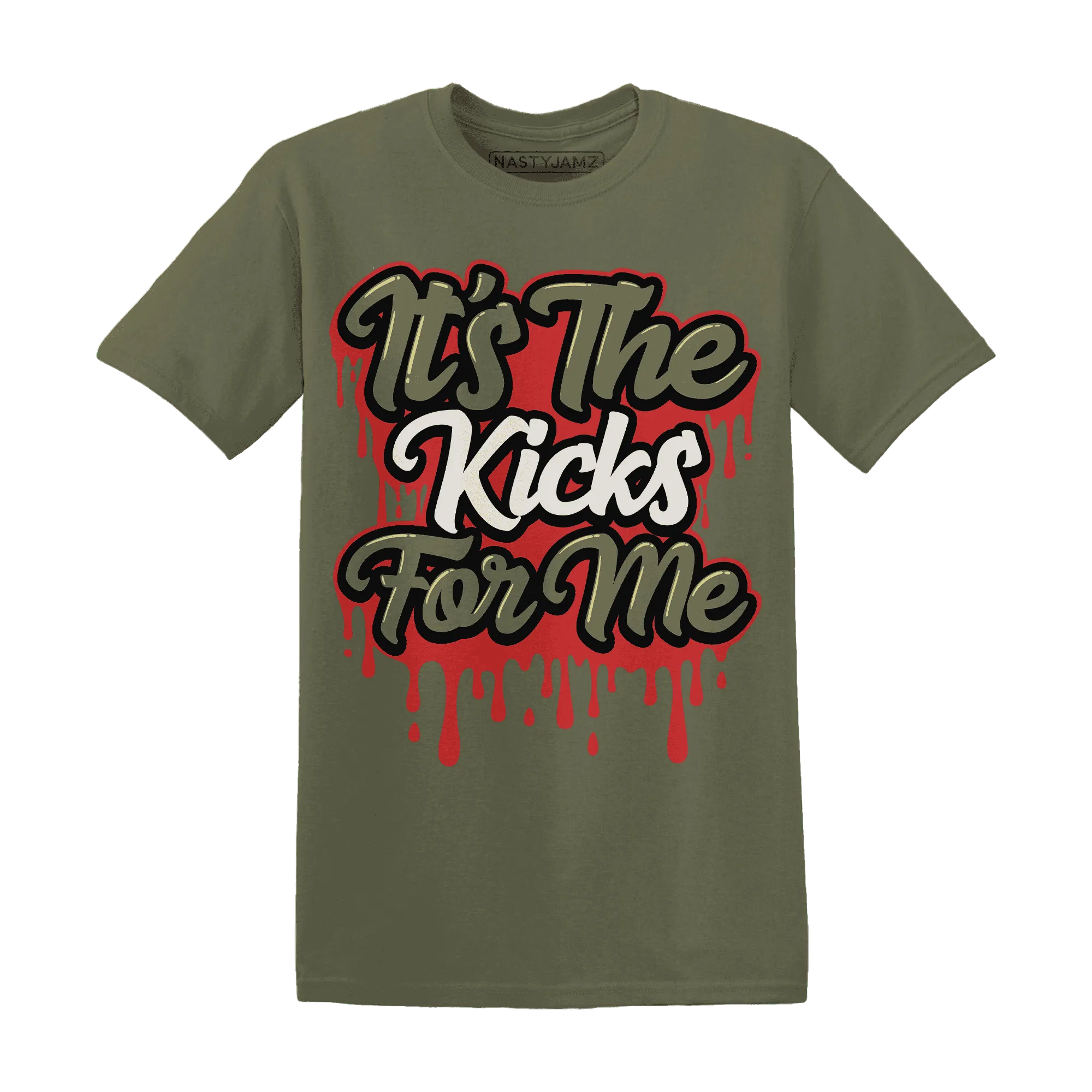 Medium-Olive-1s-NastyJamz-T-Shirt-Match-Its-The-Kicks