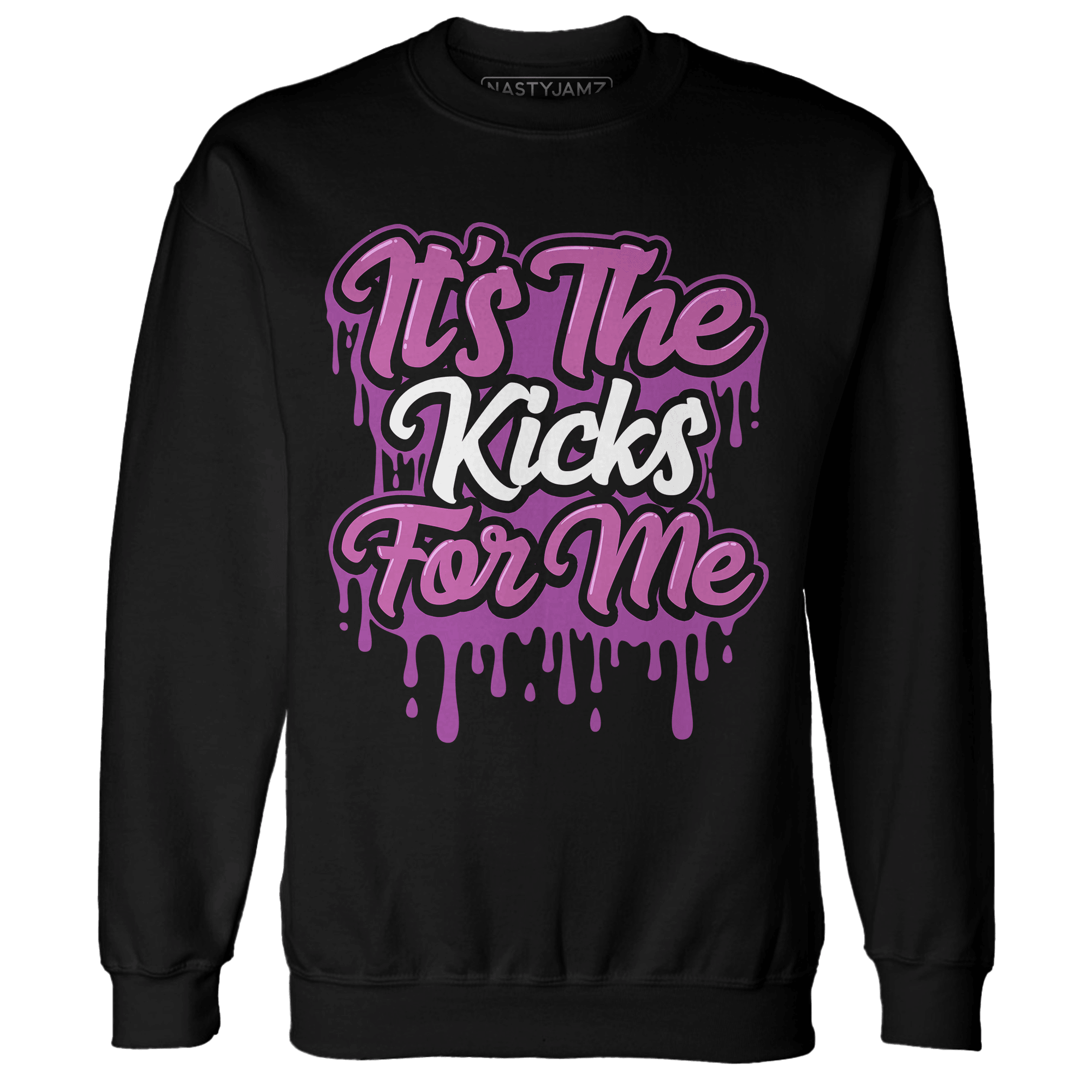 GS Hyper Violet 4s Sweatshirt Match Its The Kicks - NastyJamz