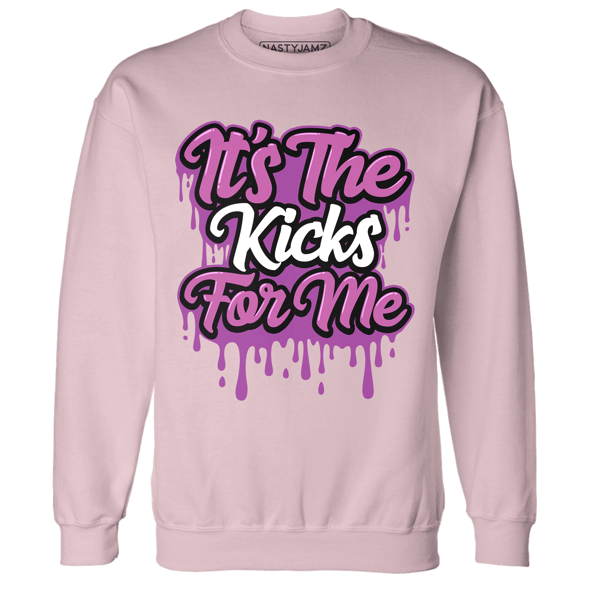 GS Hyper Violet 4s Sweatshirt Match Its The Kicks - NastyJamz