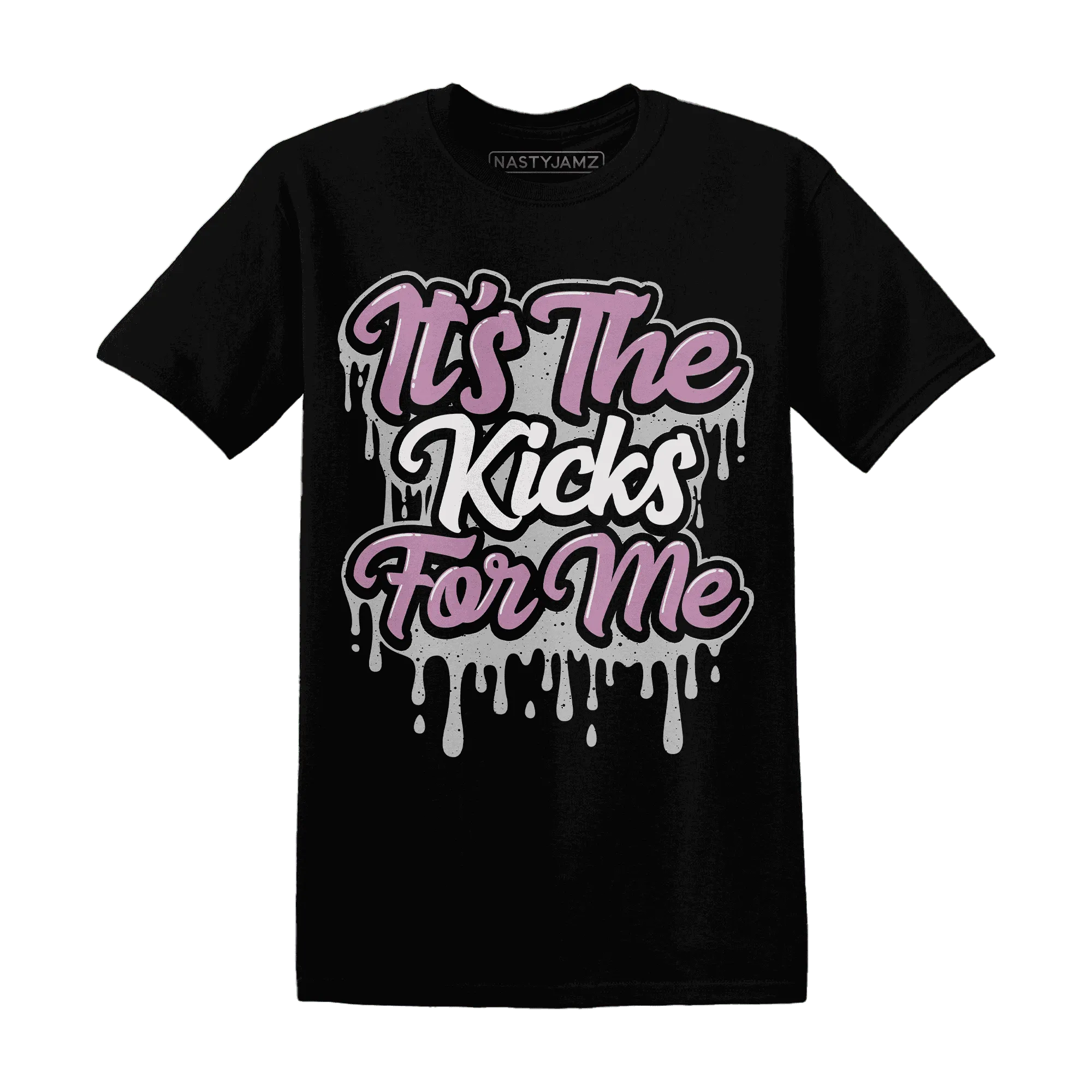 Orchid-Neutral-Grey-Black-White-4s-T-Shirt-Match-Its-The-Kicks