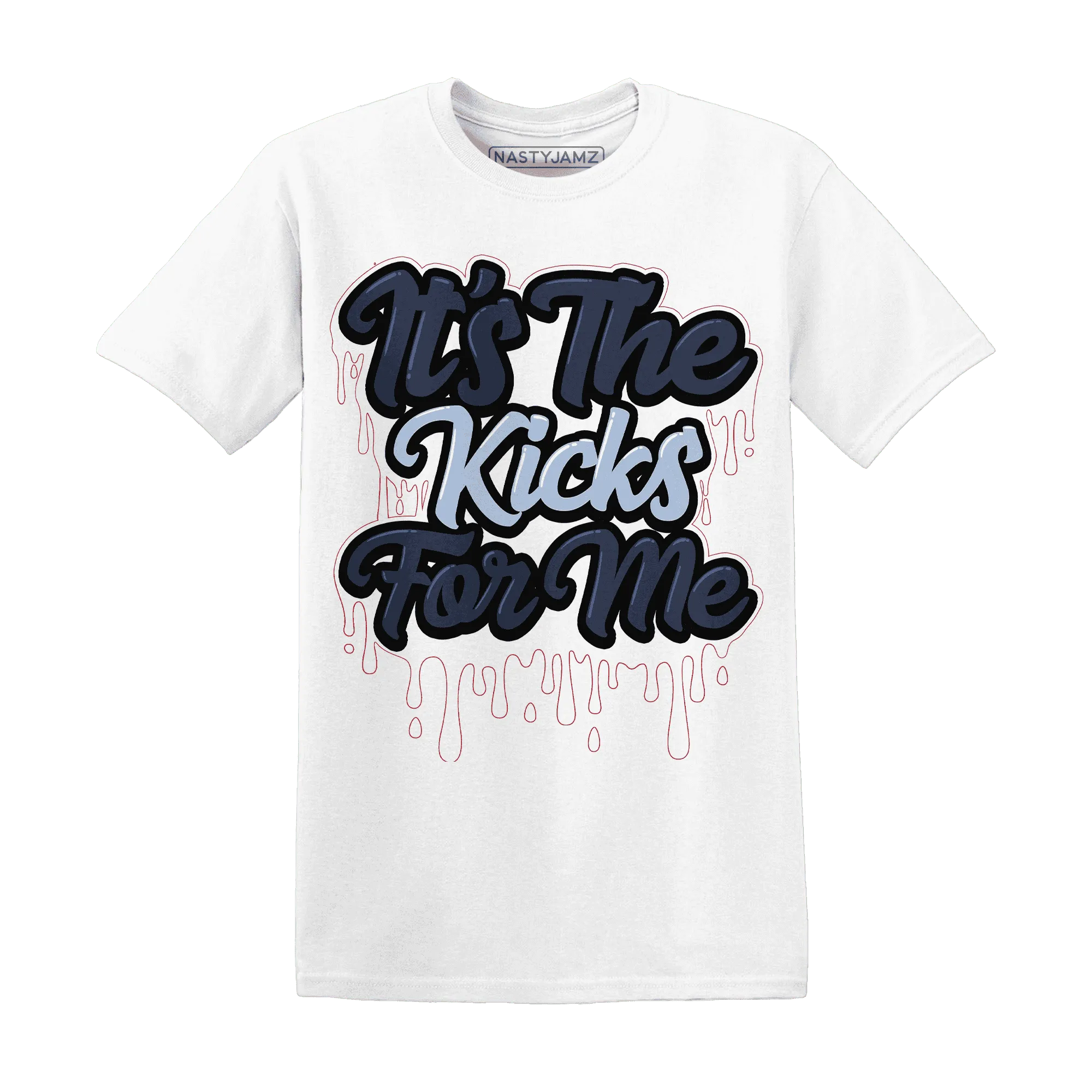 White-Navy-6s-T-Shirt-Match-Its-The-Kicks