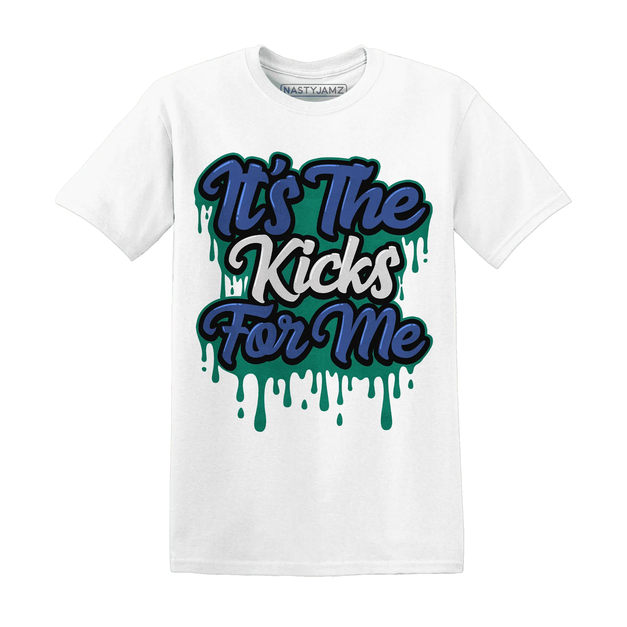 Dunk-Hyper-Royal-Malachite-T-Shirt-Match-Its-The-Kicks