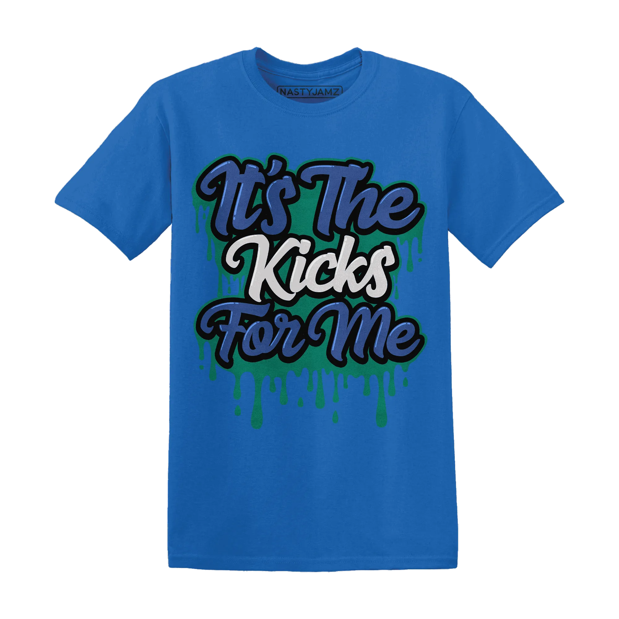 Dunk-Hyper-Royal-Malachite-T-Shirt-Match-Its-The-Kicks