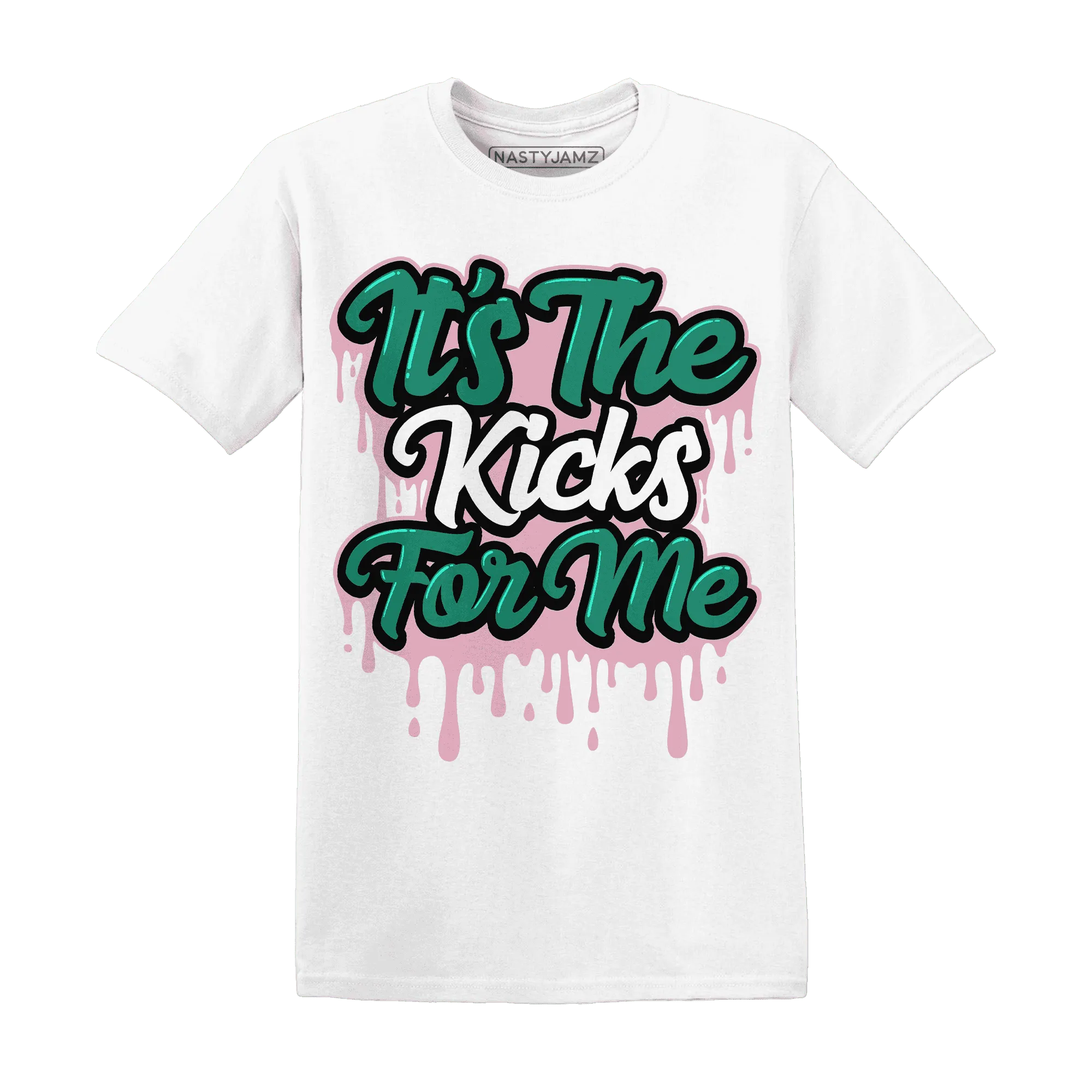 Dunk-Pink-Malachite-Medium-Soft-Low-Sail-NastyJamz-T-Shirt-Match-Its-The-Kicks