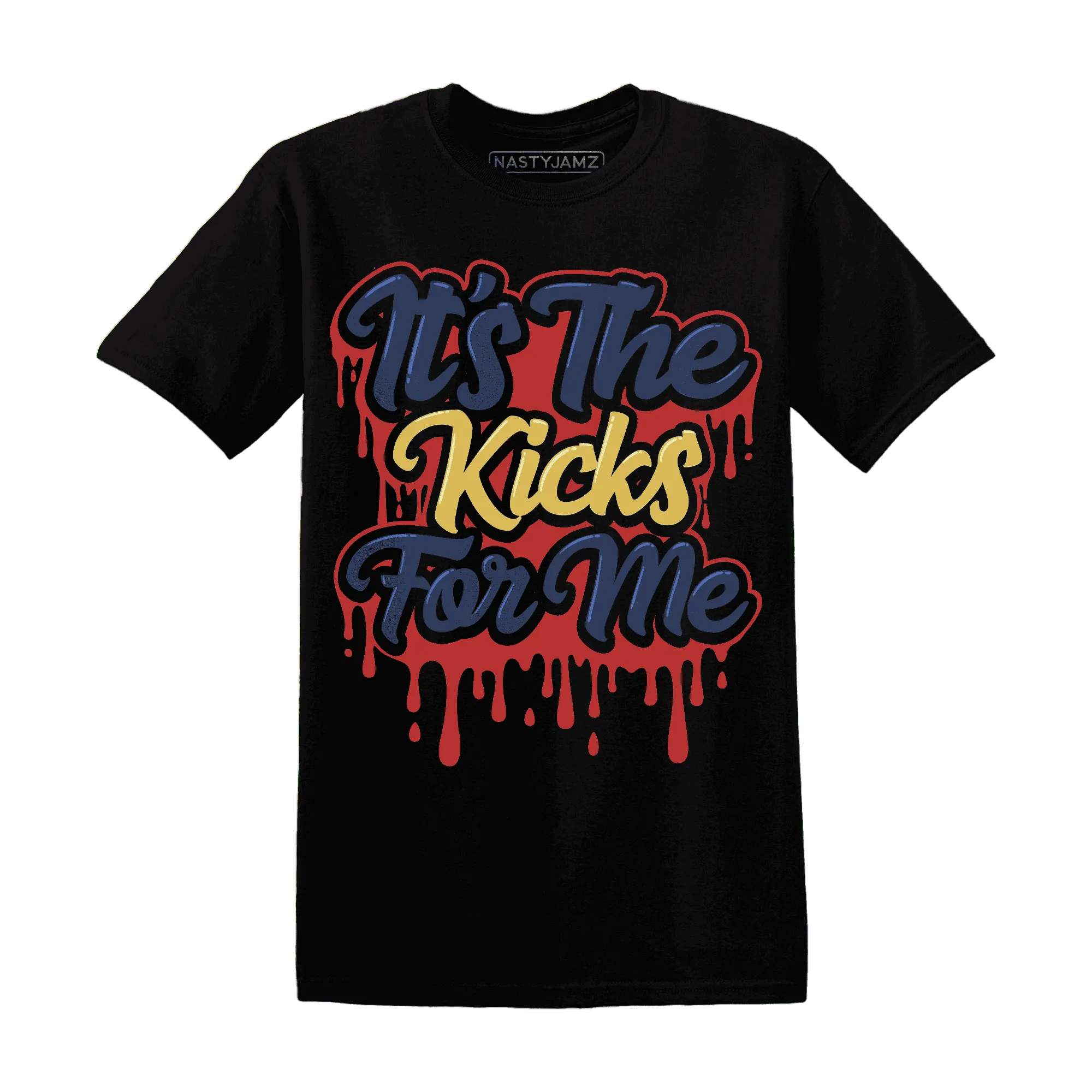 VaporMax-Air-Plus-Midnight-Navy-Gold-Black-NastyJamz-T-Shirt-Match-Its-The-Kicks