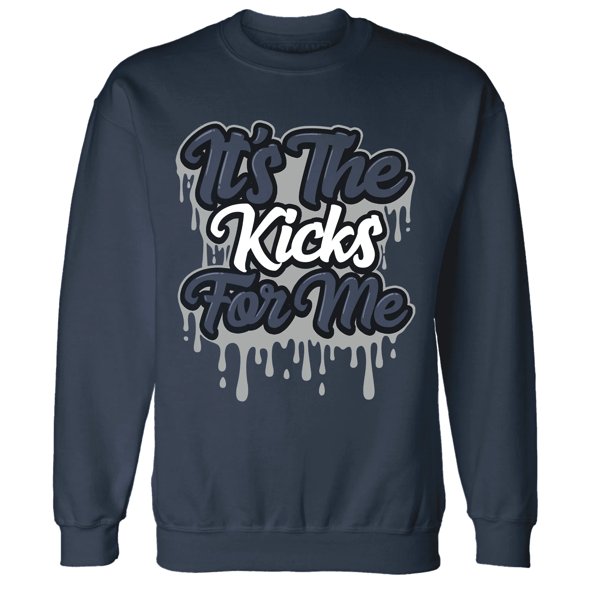 VaporMax-Plus-Midnight-Navy-White-Metallic-Silver-Sweatshirt-Match-Its-The-Kicks