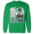 High OG Green Glow 1s Sweatshirt Match Just Blessed - NastyJamz