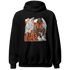 Georgia Peach 3s Hoodie Match Just Blessed - NastyJamz