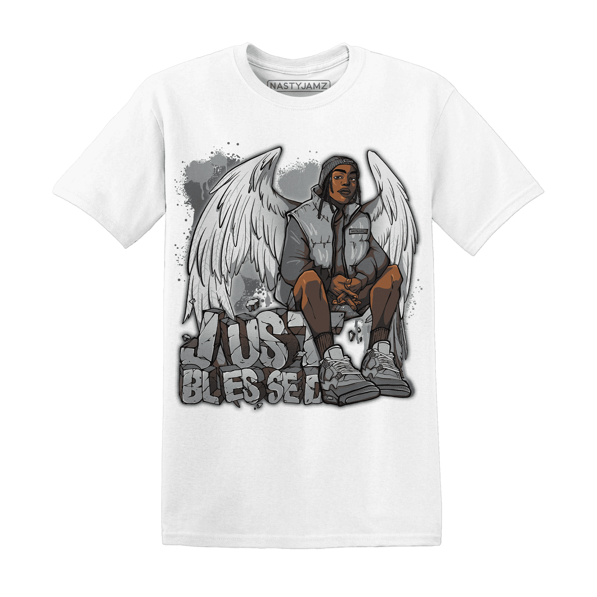 Paris Olympicsss 4s T Shirt Match Just Blessed - NastyJamz