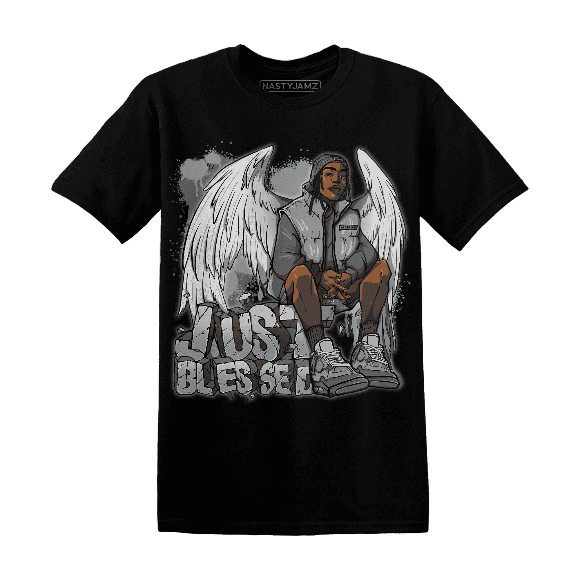 Paris Olympicsss 4s T Shirt Match Just Blessed - NastyJamz