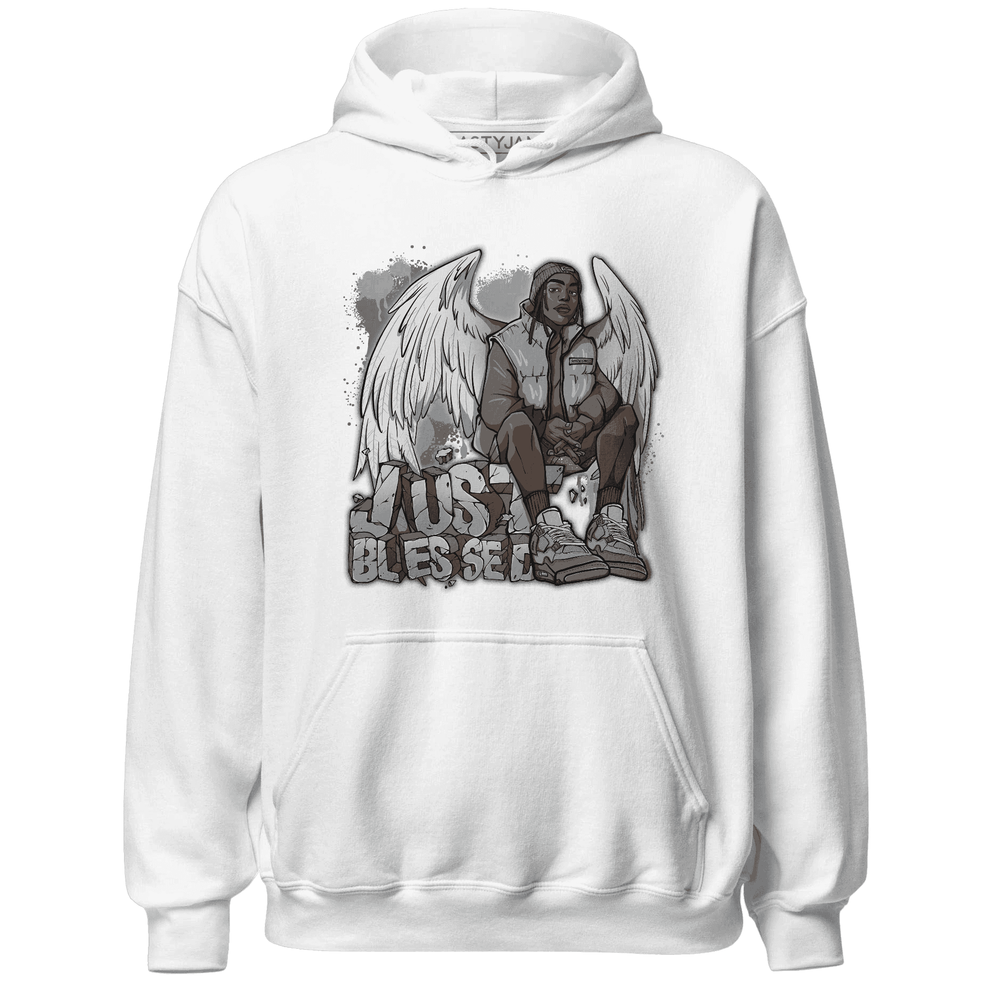 Paris Olympicsss 4s Hoodie Match Just Blessed - NastyJamz