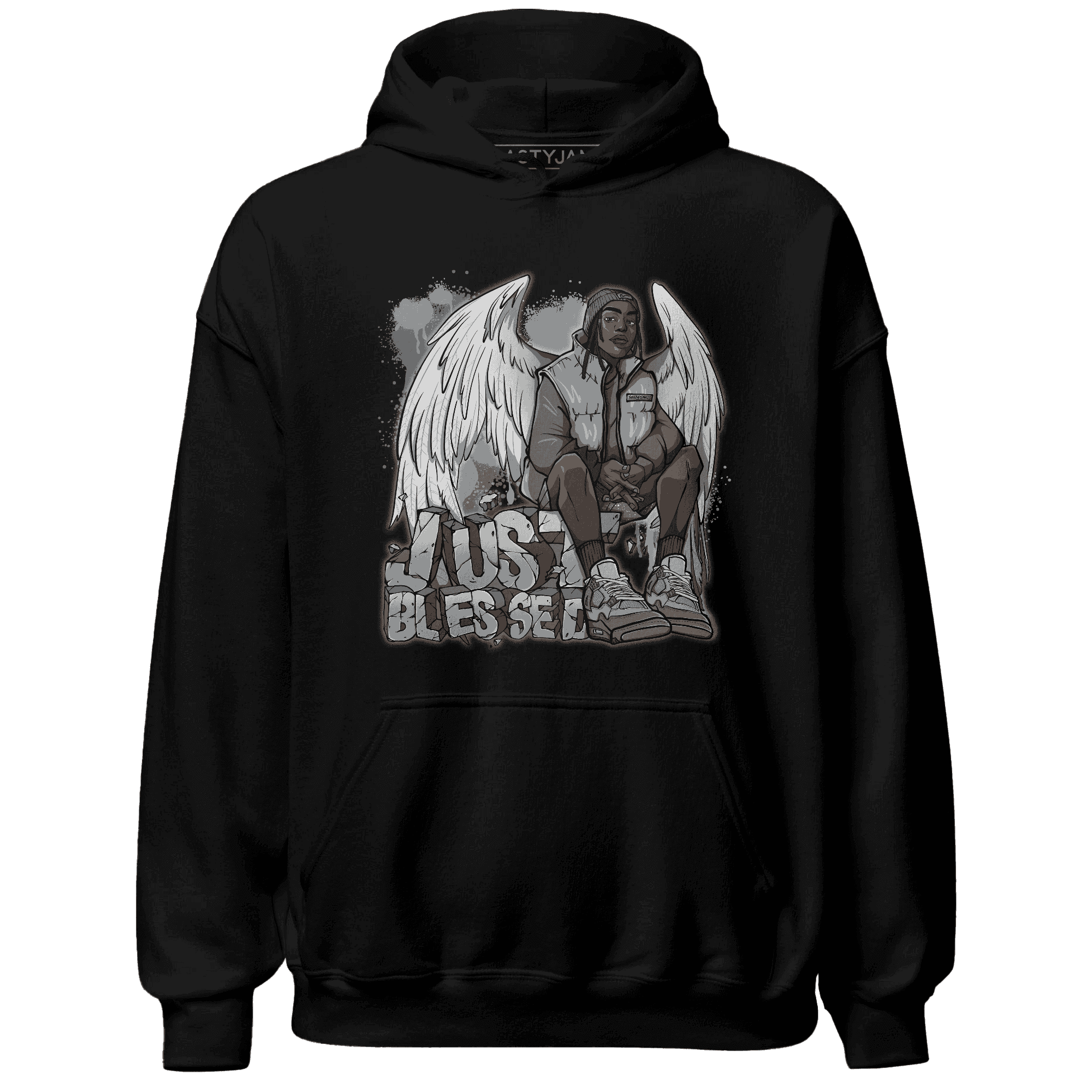 Paris Olympicsss 4s Hoodie Match Just Blessed - NastyJamz