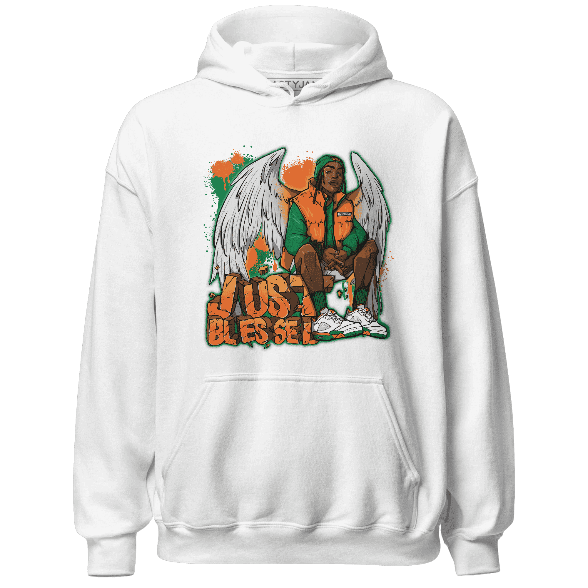 MAM Hurricanes 5s Hoodie Match Just Blessed - NastyJamz