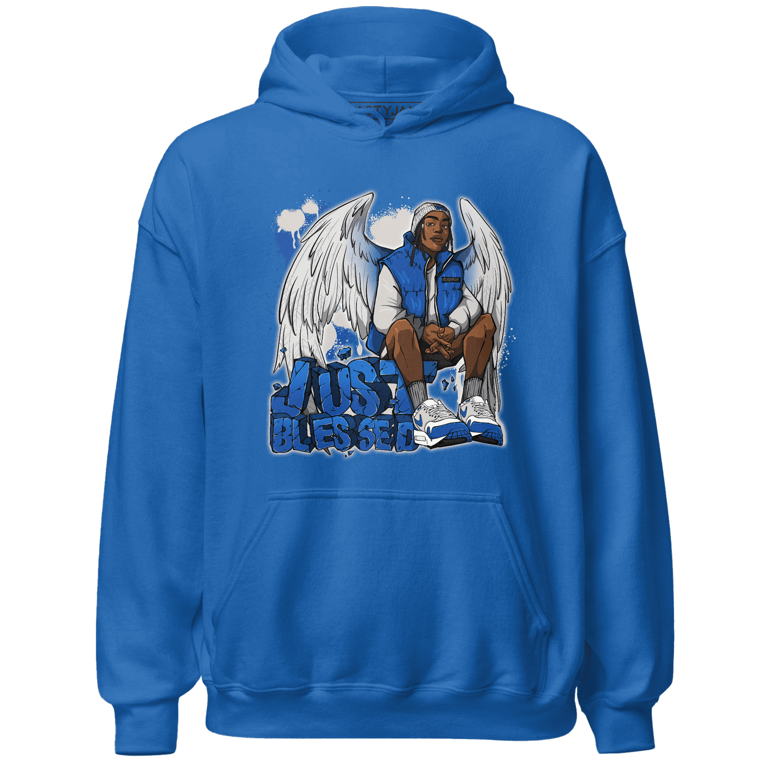 Air Max 1 86 Royal Hoodie Match Just Blessed - NastyJamz