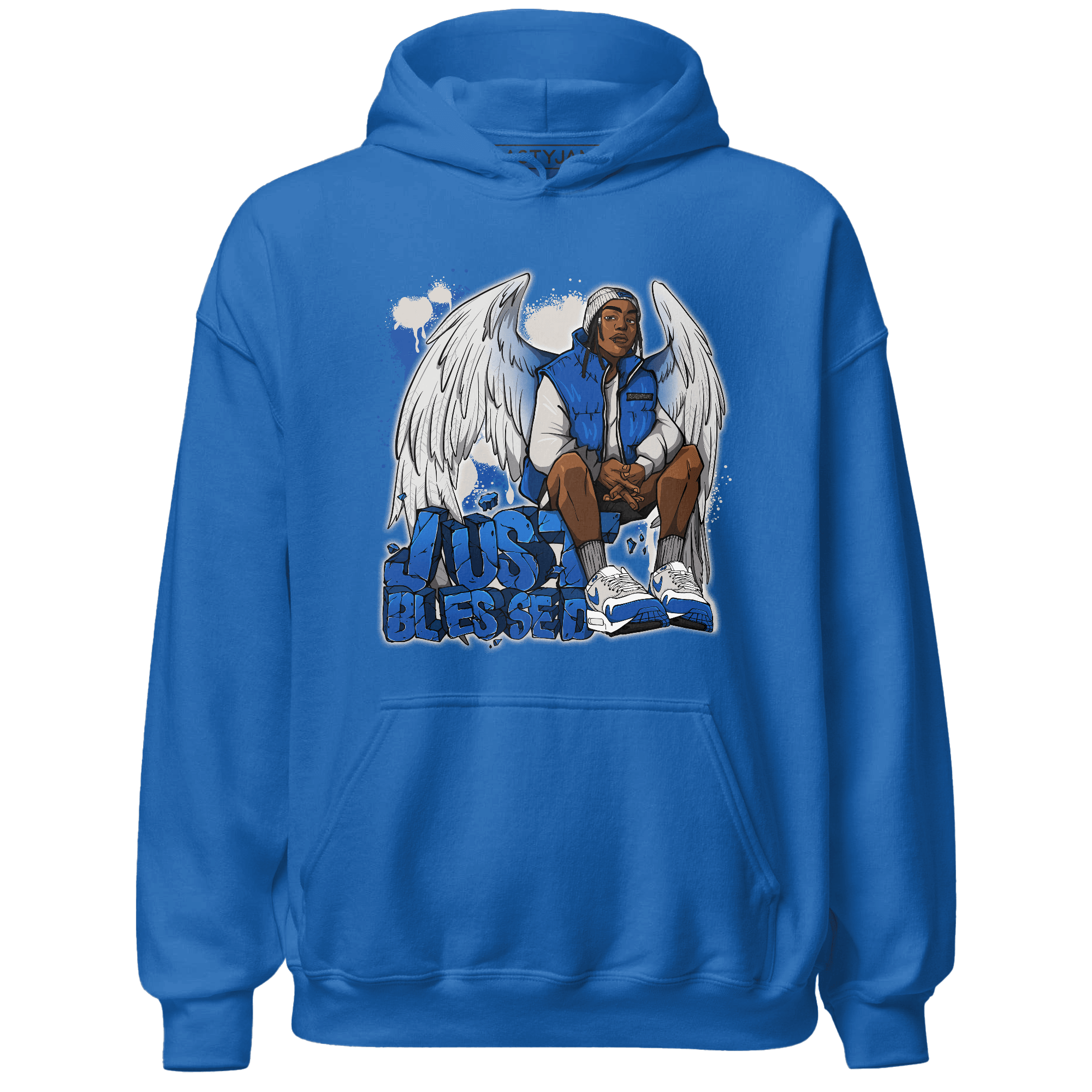 Air Max 1 86 Royal Hoodie Match Just Blessed - NastyJamz