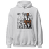 Retro High OG Black White 1s Hoodie Match Just Blessed - NastyJamz