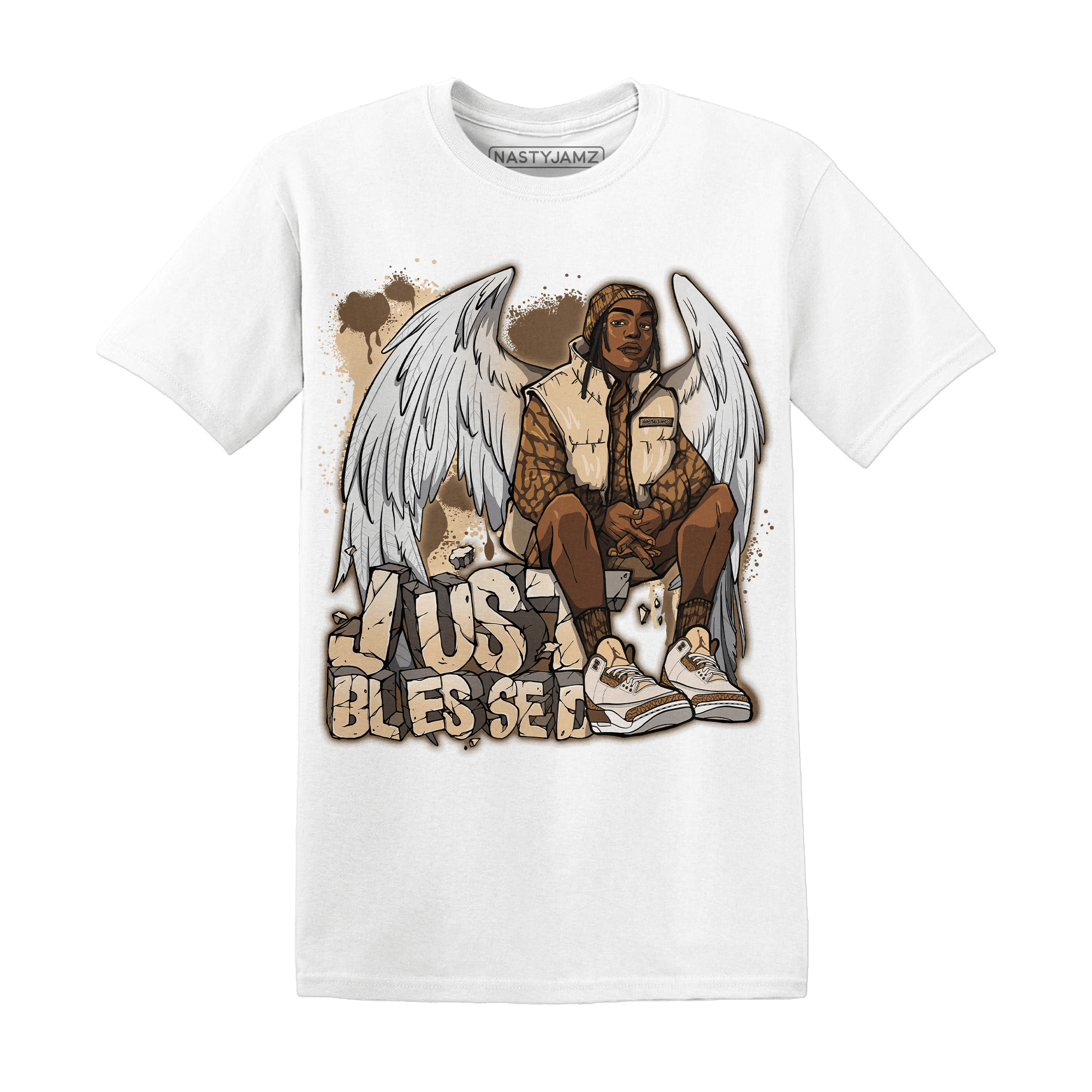 Palomino 3s T Shirt Match Just Blessed - NastyJamz