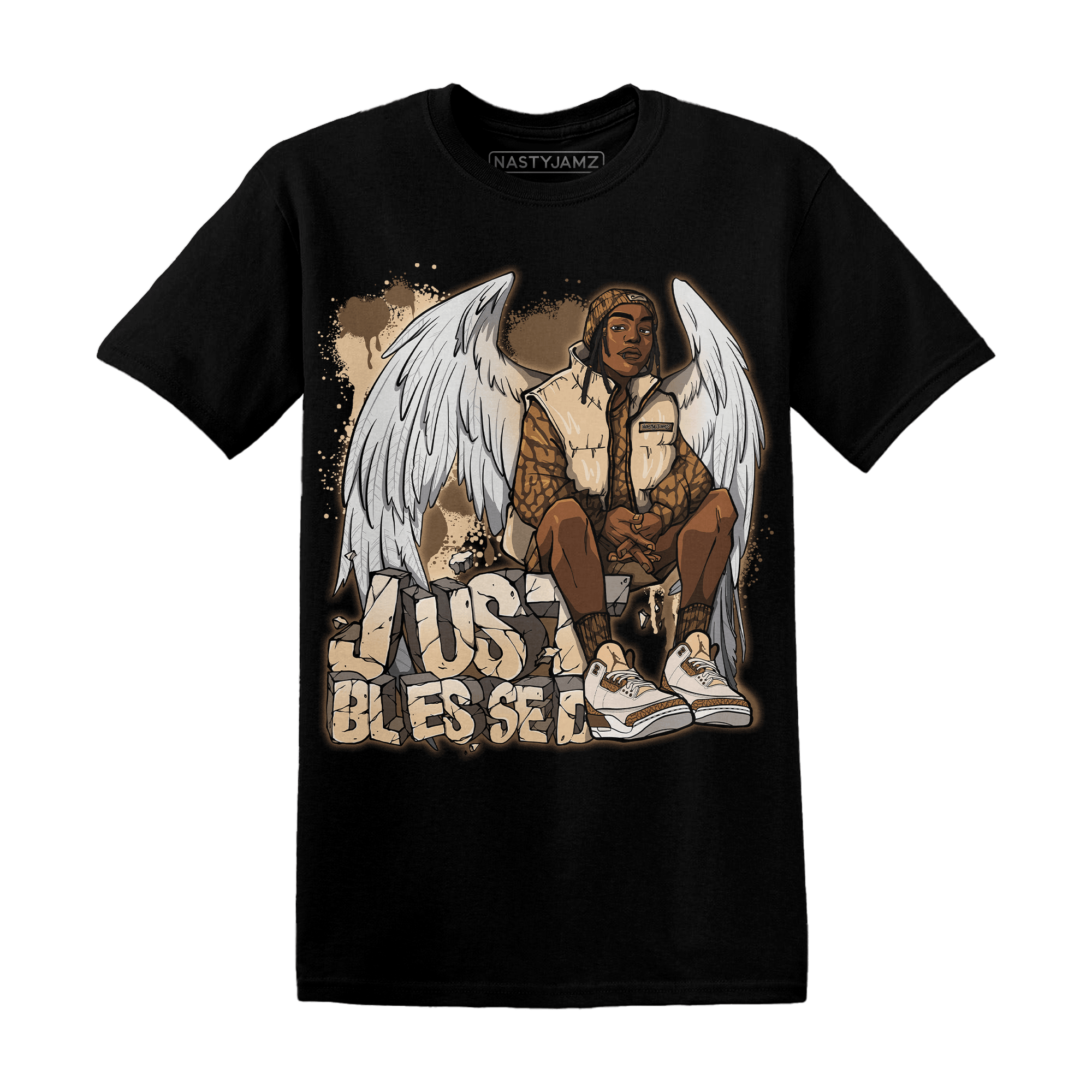 Palomino 3s T Shirt Match Just Blessed - NastyJamz