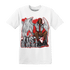 Bred Reimagined 4s T Shirt Match Just Blessed - NastyJamz