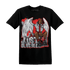 Bred Reimagined 4s T Shirt Match Just Blessed - NastyJamz