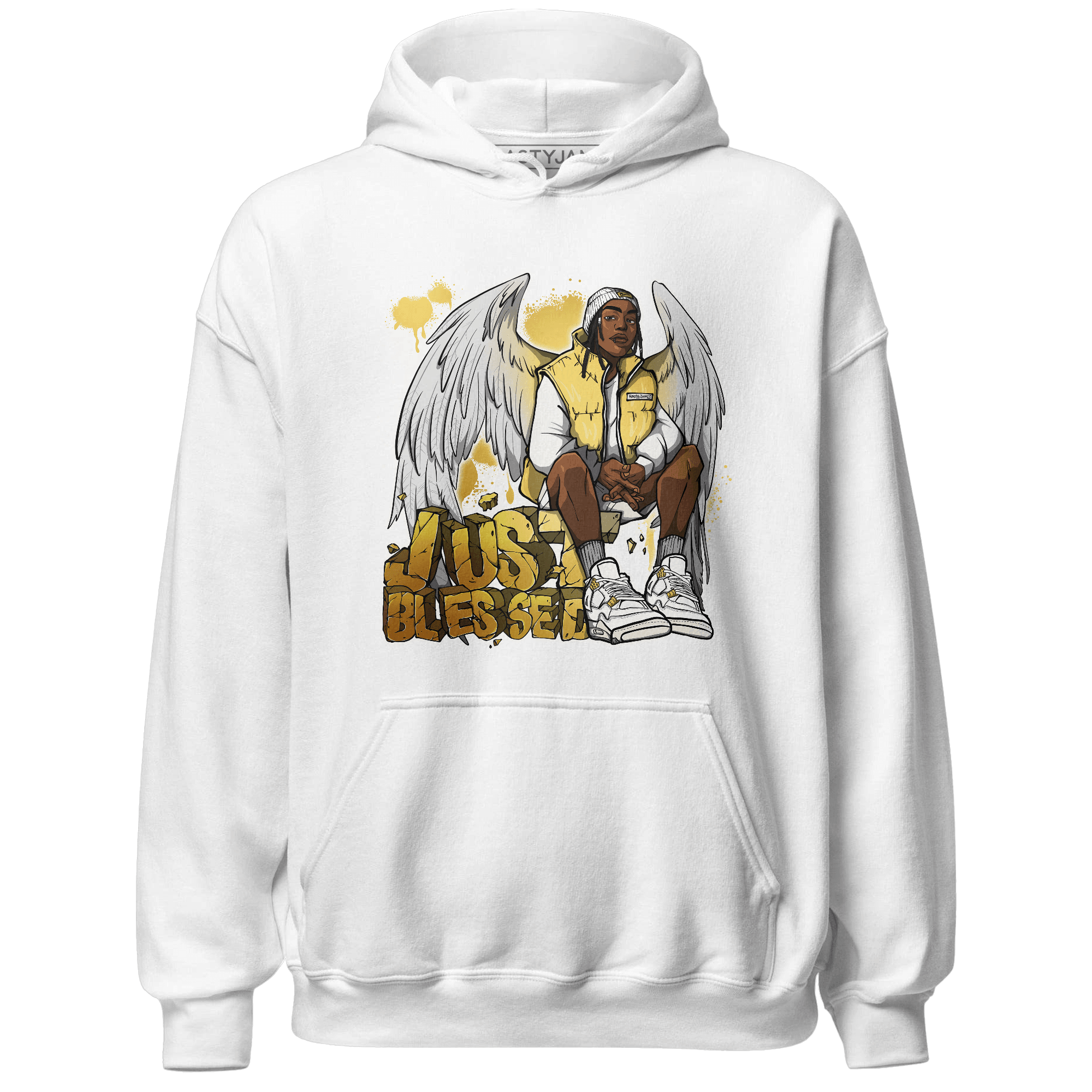 Sail 4s Hoodie Match Just Blessed - NastyJamz
