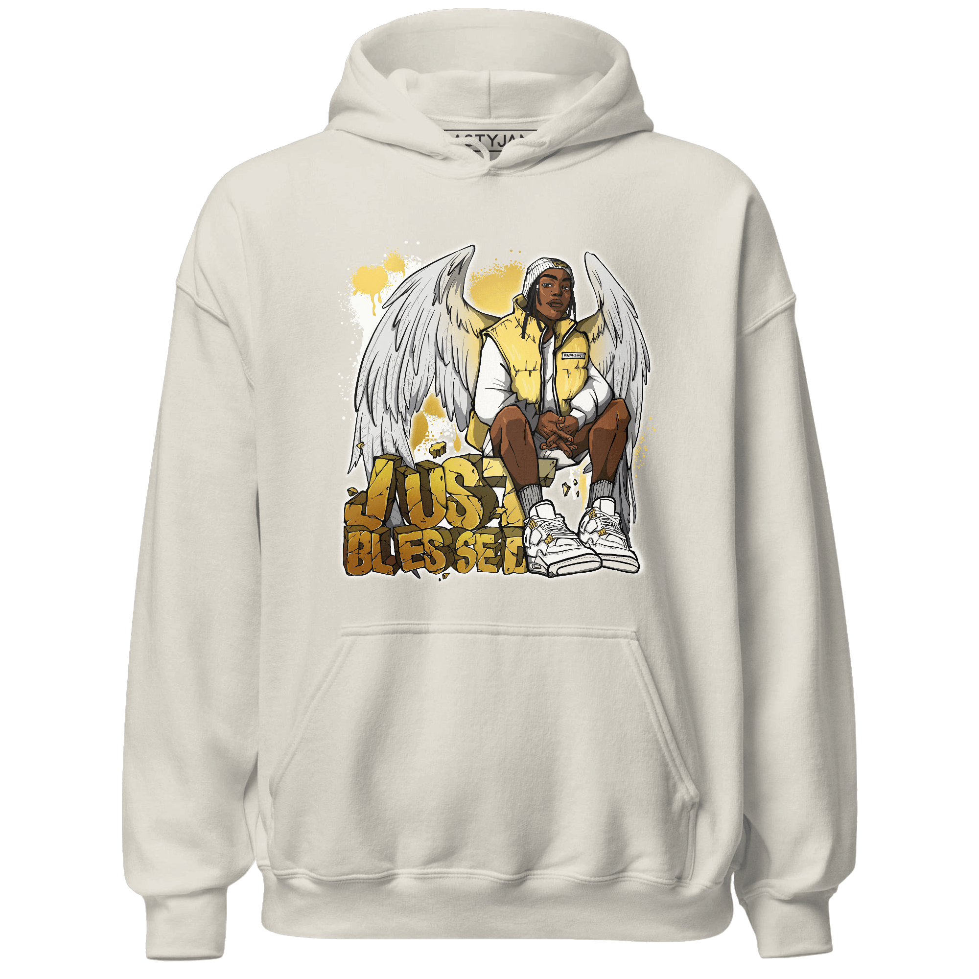 Sail 4s Hoodie Match Just Blessed - NastyJamz
