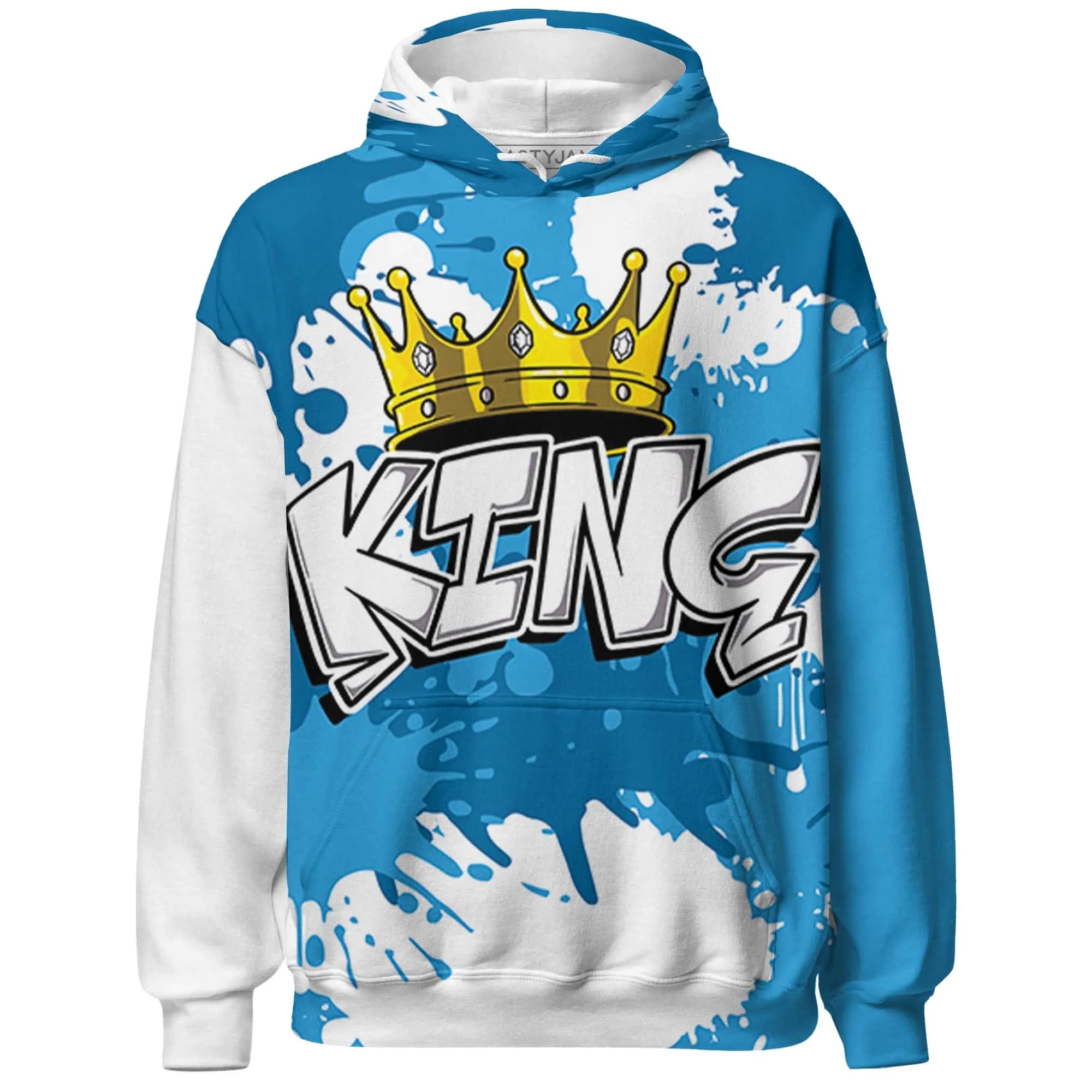 Powder-Blue-9s-Hoodie-Match-KING-3D