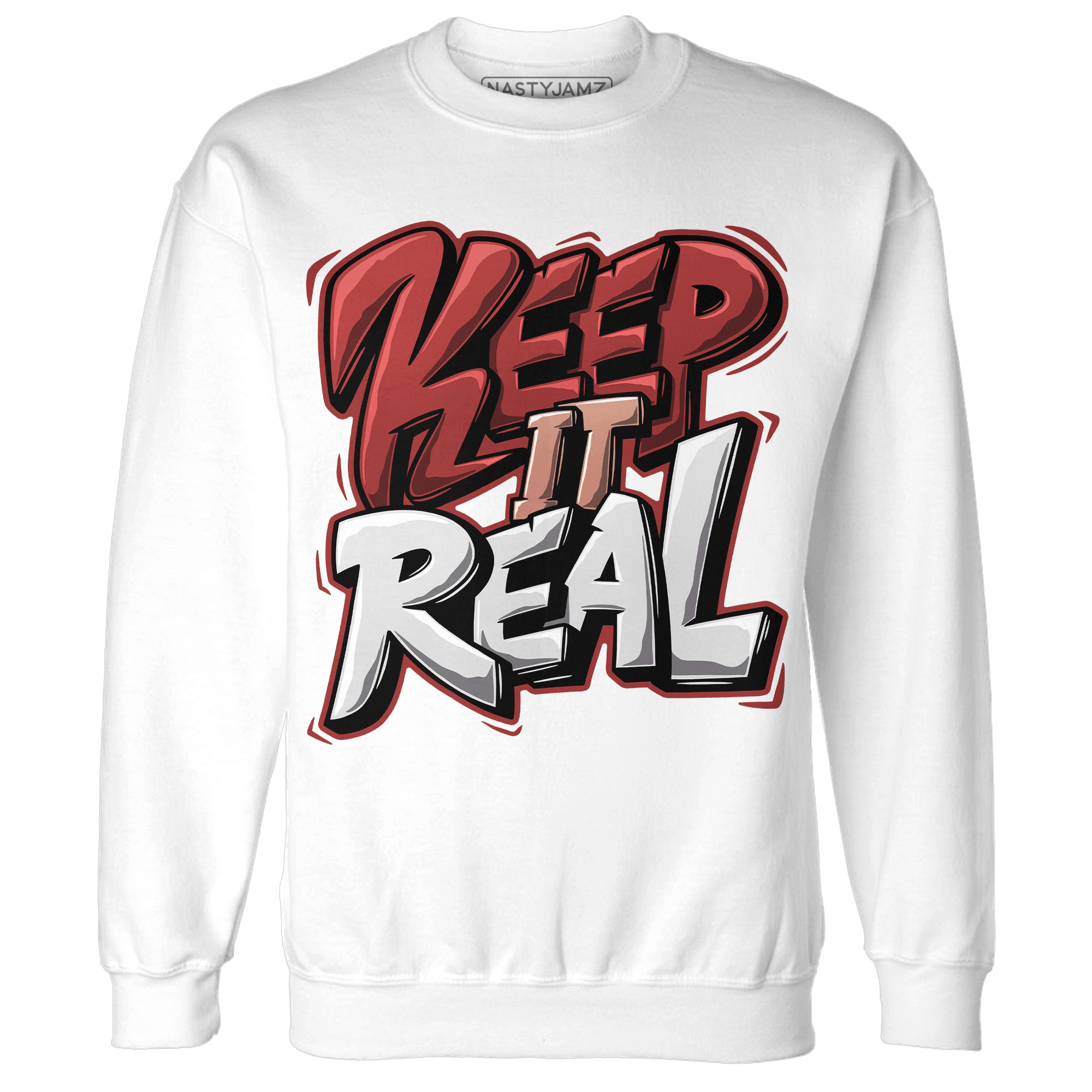 Dune Red 13s Sweatshirt Match Keep Real - NastyJamz